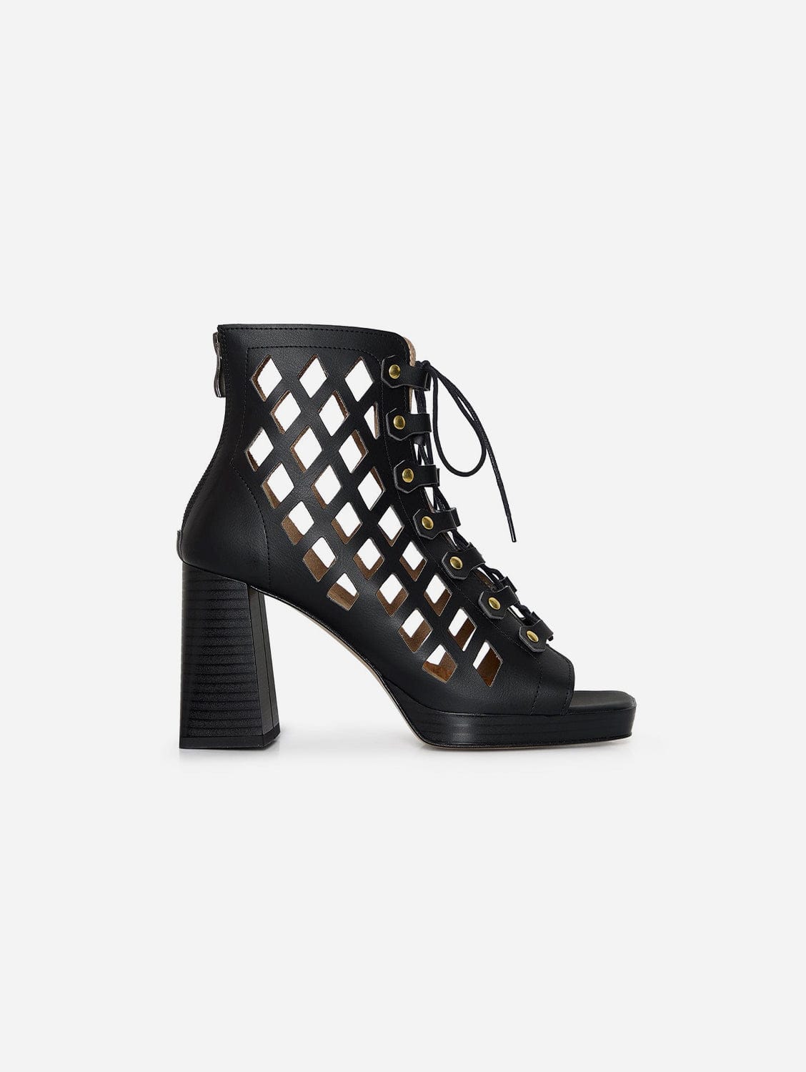 Vegan Leather Block Heels for Women - Comfortable Wheat & Corn Leather Dance Shoes in Black | Perfect for Weddings, Parties & Night Out