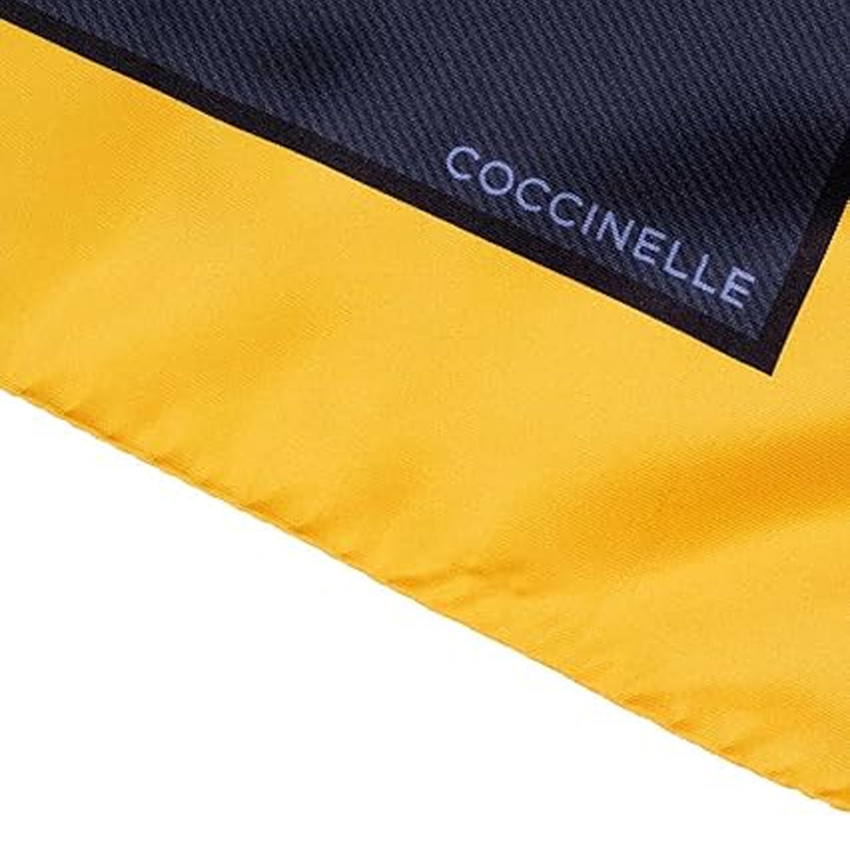 Coccinelle Foulard C Me Tex 90x90 cm Multi Midnight Blue Scarf - Stylish Silk Square Scarf for Women - Perfect for Office, Party & Travel Accessories