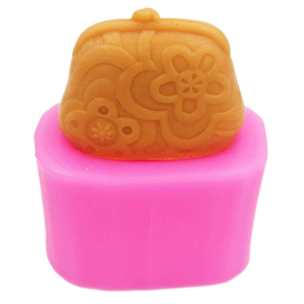Premium Silicone Soap Molds for DIY Handmade Soap - Fashion Handbag Shape Soap Making Kit for Bath Bombs, Candles & Gifts - Perfect for Home Spa, Party Favors and Craft Projects