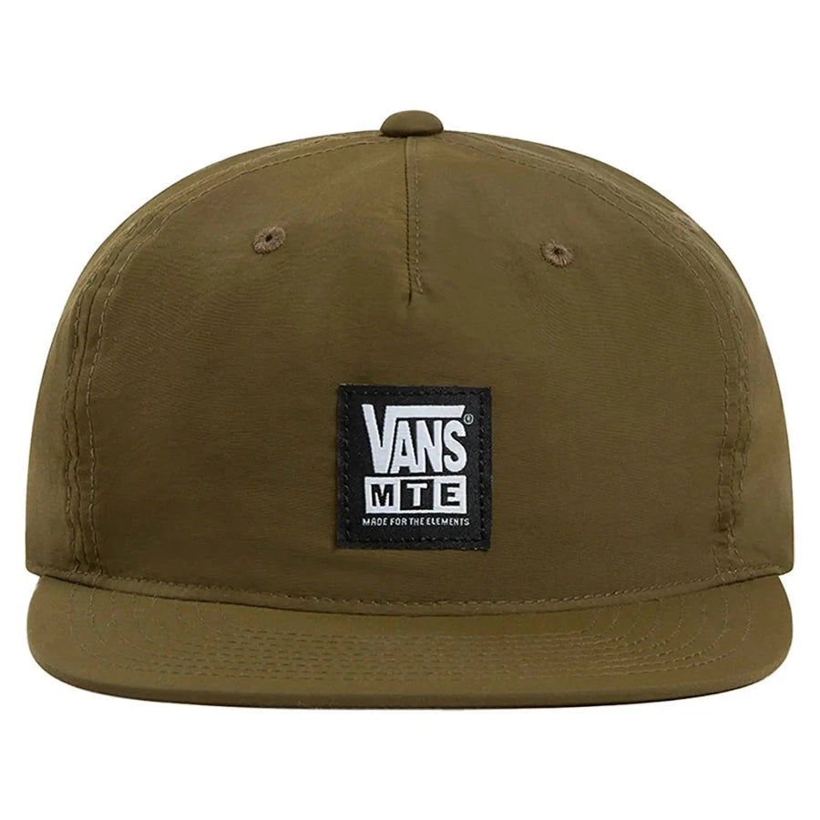 VANS MTE Expedition 5 Panel Hat - Waterproof Winter Beanie with Fleece Lining for Men & Women - Grape Leaf Camo Print - Perfect for Hiking, Skiing and Outdoor Adventures