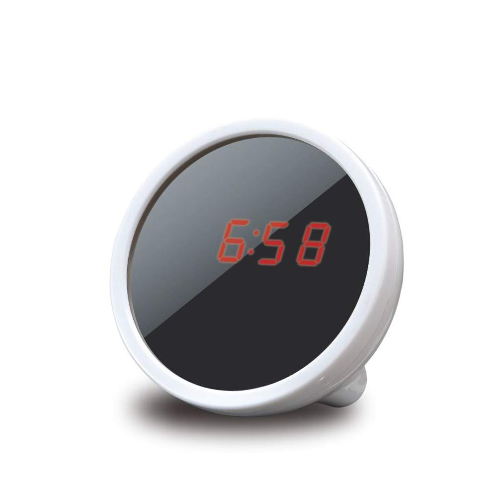 JHDPHd Digital Alarm Clock with LED Display & Night Light - Large Font Desk Clock for Bedroom, Office, or Travel - Perfect for Easy Morning Wake-Ups and Nighttime Visibility