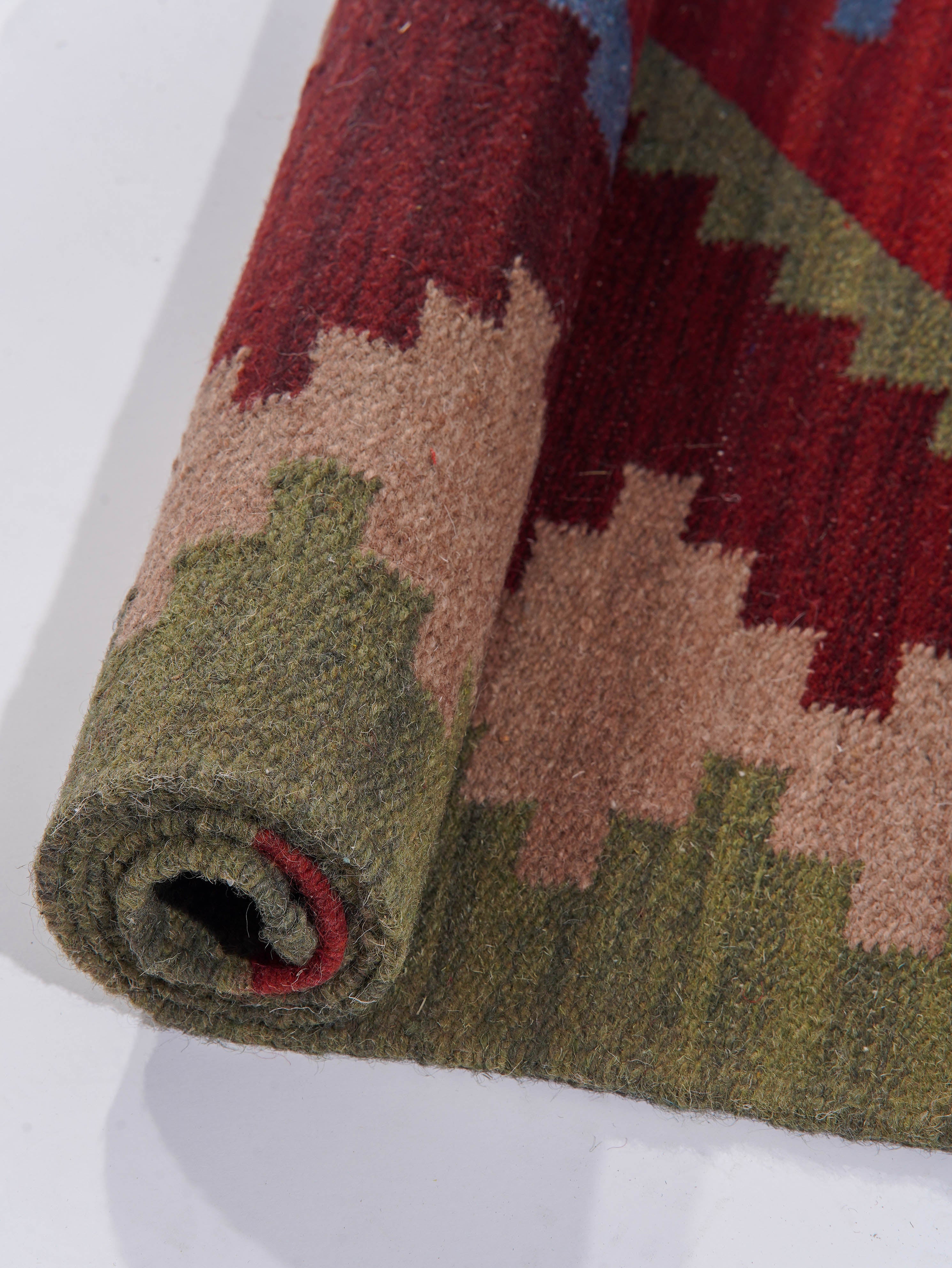 Hand Woven Bohemian Ecstasy Area Rug - Soft & Durable for Living Room, Bedroom, or Nursery Decor