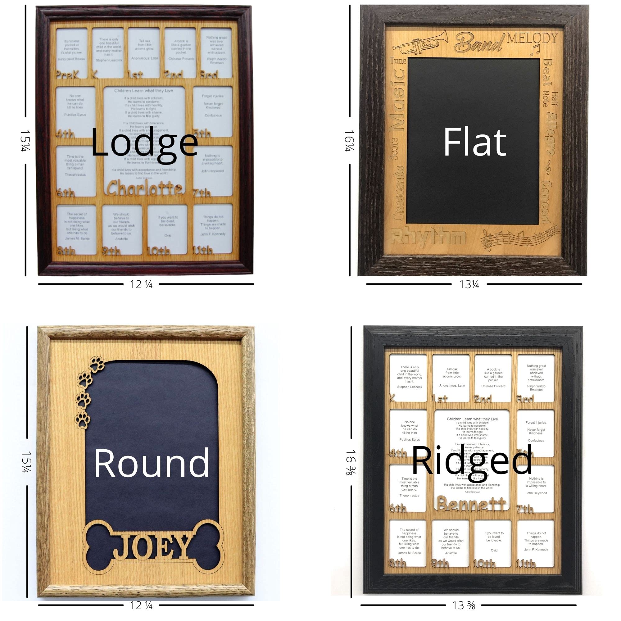 Personalized Travel Photo Frame - 11x14 Inches (Fits 8x10 Picture) | Netherlands Souvenir | Perfect for Home Decor, Office Display & Travel Memories
