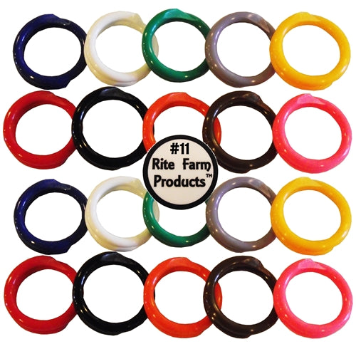 20-Pack Resistance Bands for Legs & Arms - 10 Vibrant Colors, 11/16