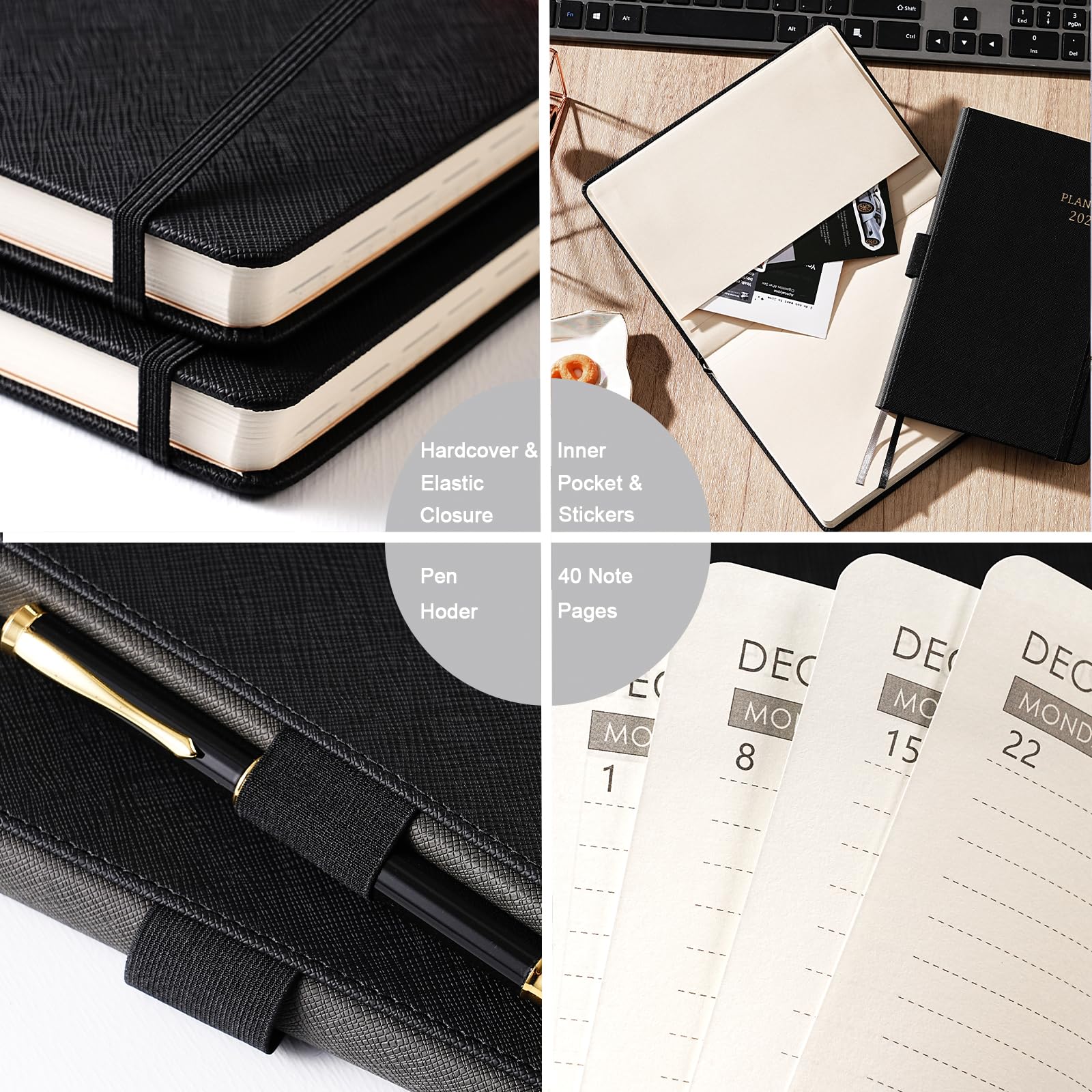 2025 Planner - Weekly & Monthly Planner with Stickers, January 2025 - December 2025, 5.75