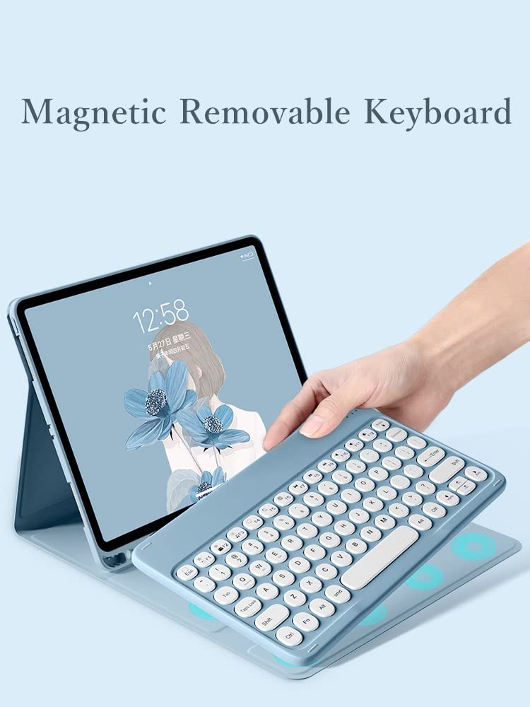Wireless Keyboard Case with Mouse for iPad Air 11 inch M3/M2 & iPad Air 5th/4th Gen 10.9