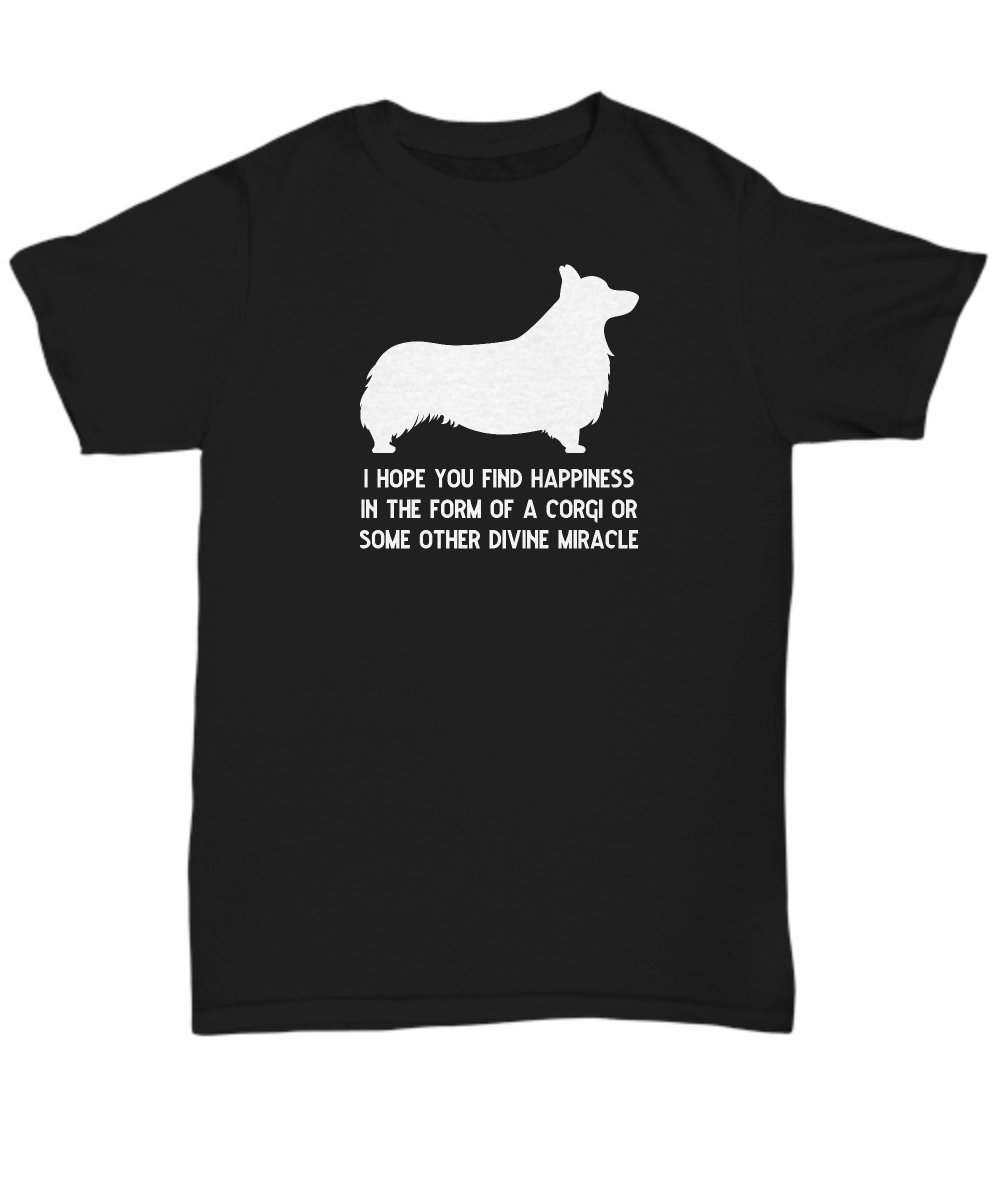 Corgi T-Shirt for Dog Lovers - Funny Corgi Merchandise & Gifts - Corgi Lover Apparel - Happy Corgi Graphic Tee - Perfect for Casual Wear, Dog Parks & Pet-Themed Parties
