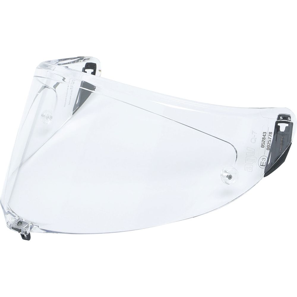 AGV Race 3 Motorcycle Helmet Visor - Anti-Scratch Clear Shield Replacement for Racing & Street Riding - Perfect for Track Days & Commuting