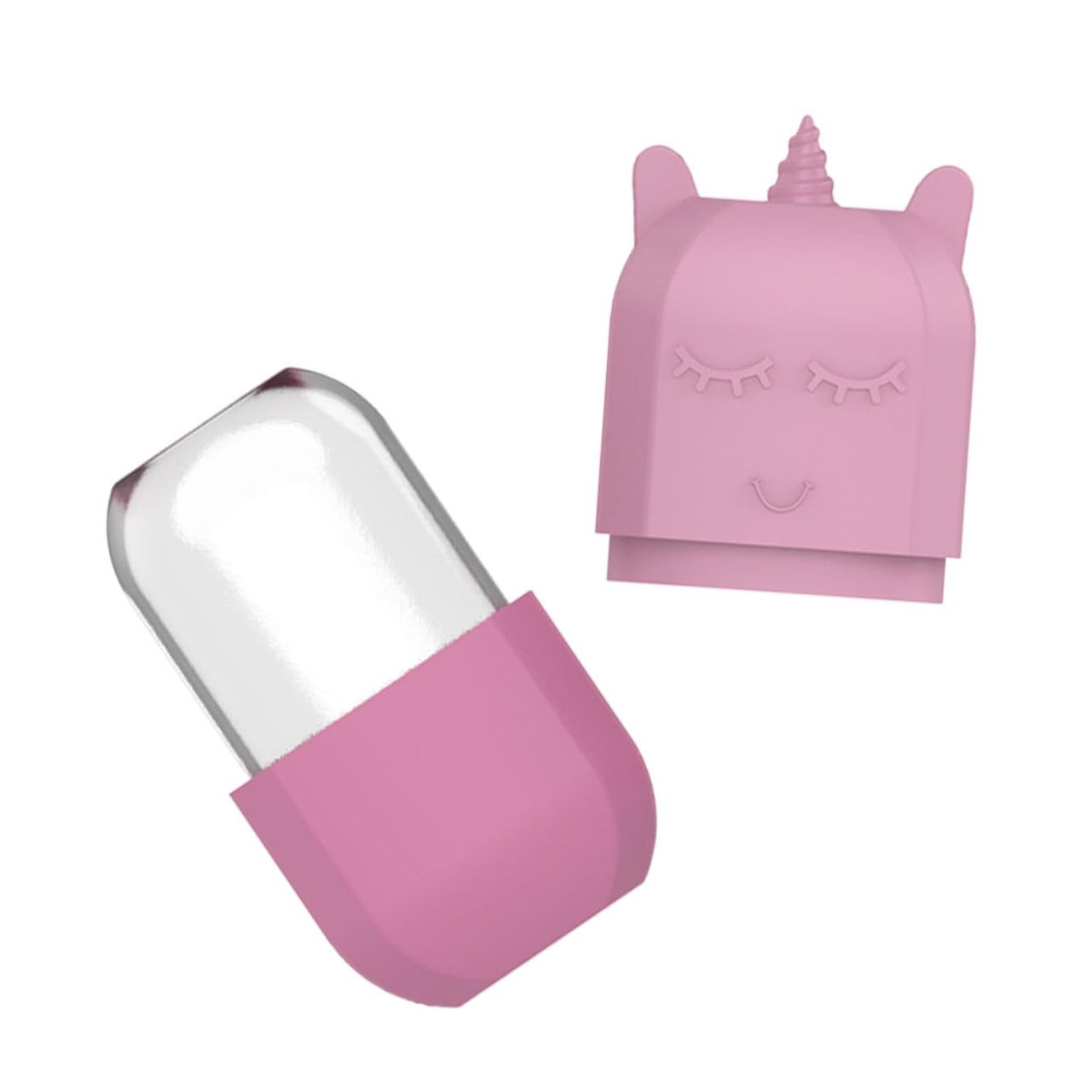 Unicorn Ice Roller for Face - Silicone Ice Face Massager & Beauty Tool with Ice Tray - Reduce Puffiness, Soothe Skin & Refresh Eyes - Perfect for Morning Routine & Post-Workout Skin Care