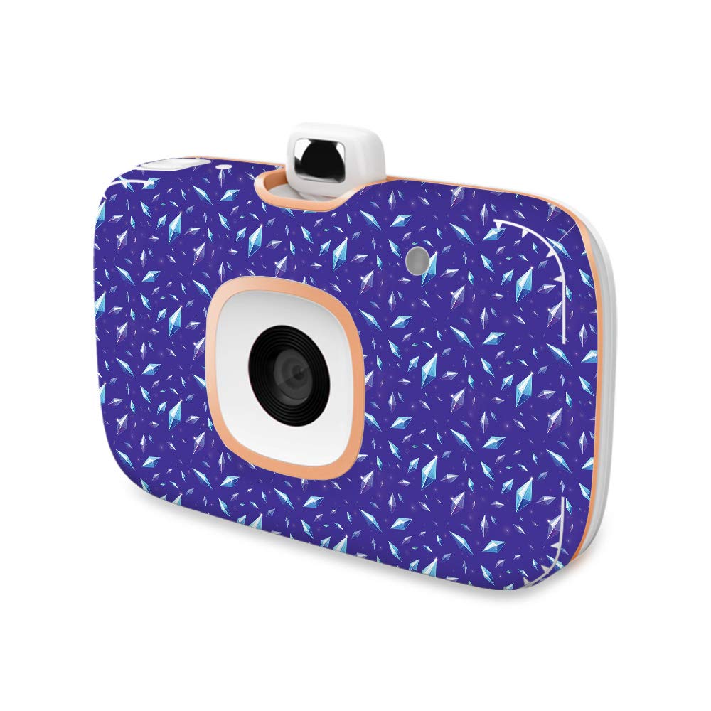 MightySkins Vinyl Decal Wrap Cover Compatible with HP Sprocket 2-in-1 Photo Printer | Crystal Gemstones Design | Protective, Durable, Unique Skin | Easy to Apply & Remove | Made in USA | Perfect for Personalizing Printers, Gifts, and Home Decor