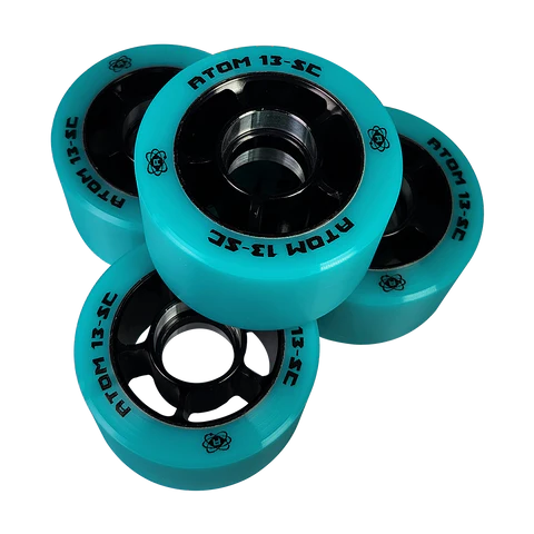 Atom Alloy 13 91 92A Longboard Wheels - High Performance 92mm 92A Hardness Skateboard Wheels for Cruising, Downhill & Freeride - Perfect for Smooth Pavement & Park Rides