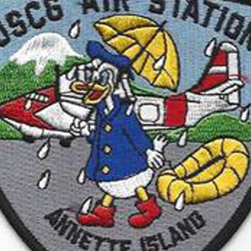 Air Station Annette Island Alaska Military Patch - Embroidered Morale Badge for USCG, Veterans & Collectors | Perfect for Uniforms, Jackets, Hats & Memorabilia Display