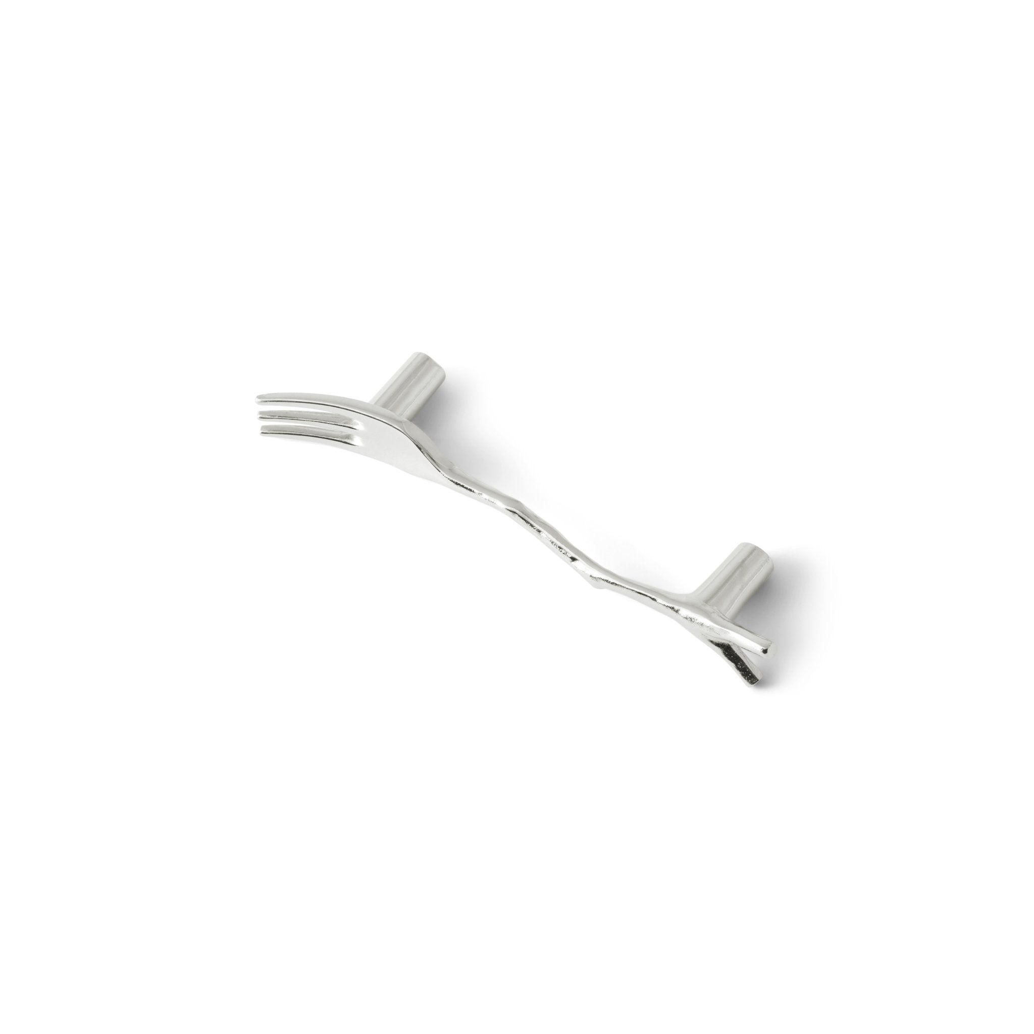 Gold Tone Fork Pull - Elegant and Durable Kitchen Utensil for Serving and Garnishing - Perfect for Dinner Parties, Buffets, and Fine Dining Presentation