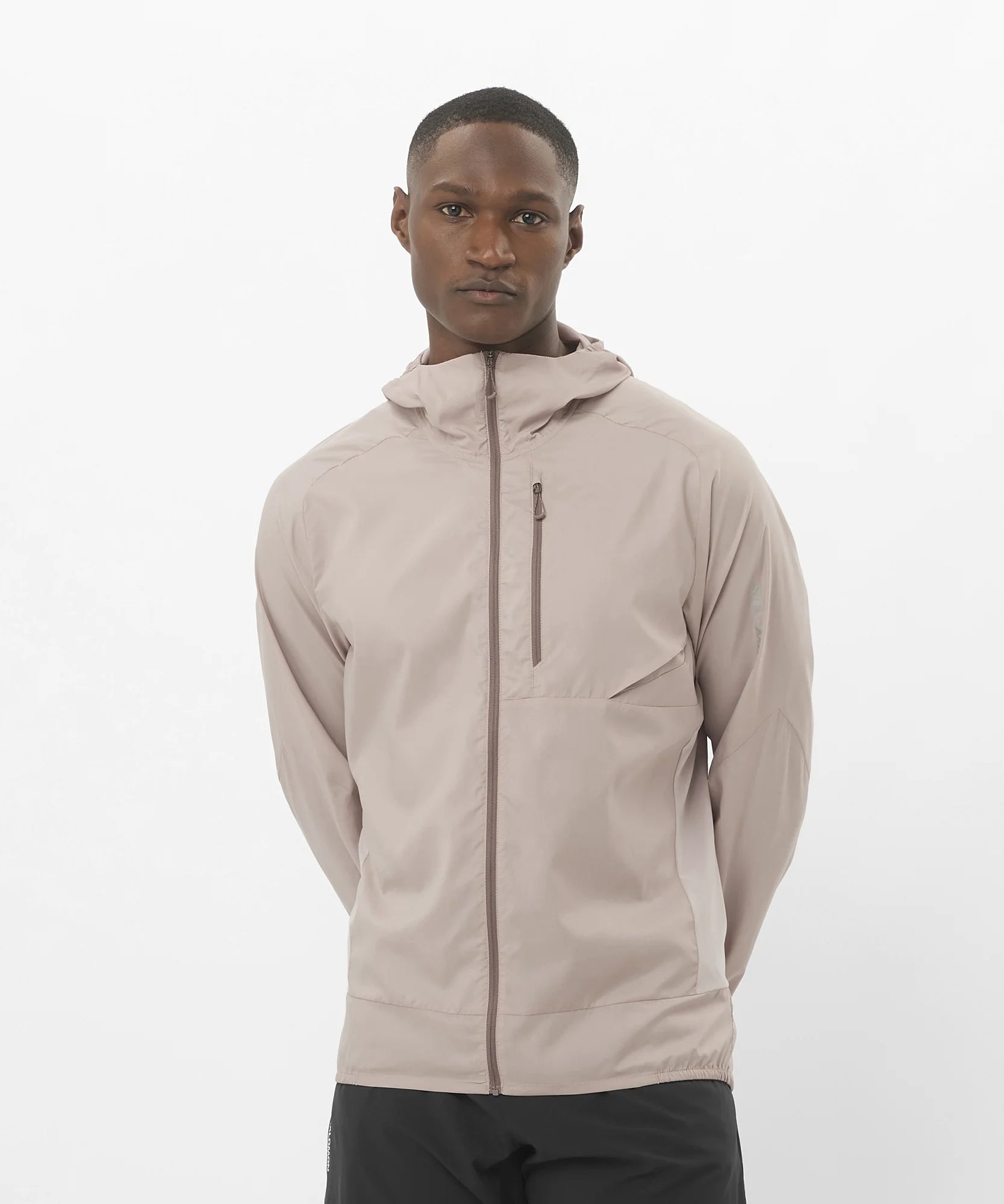 Bonatti Men's Cross Wind Jacket - Lightweight Water-Resistant Outdoor Windbreaker for Hiking, Running & Travel
