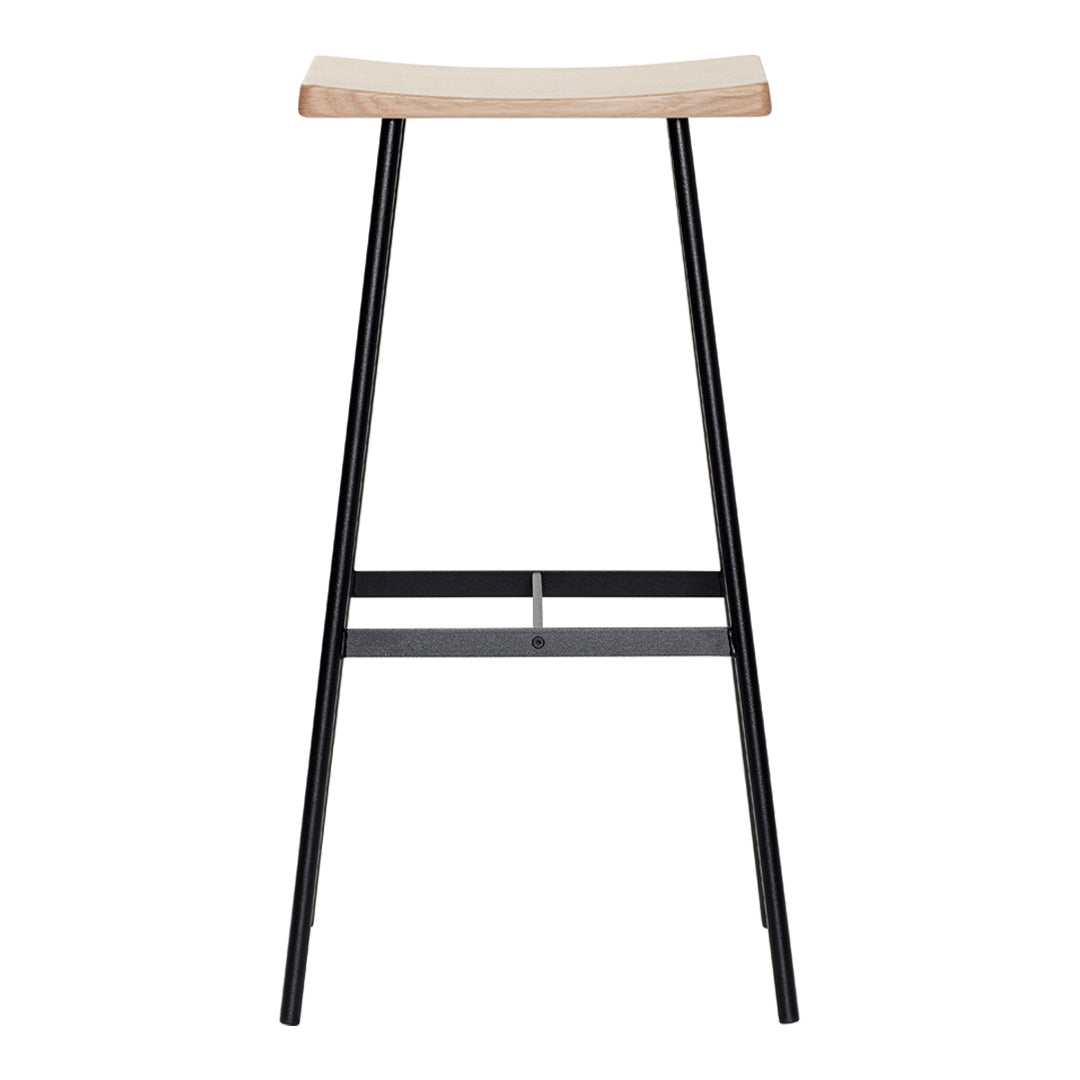 ByKato HC2 Bar Stool - Adjustable Height Modern Kitchen Counter Stool with Backrest - Perfect for Home Bar, Kitchen Island, and Dining Room