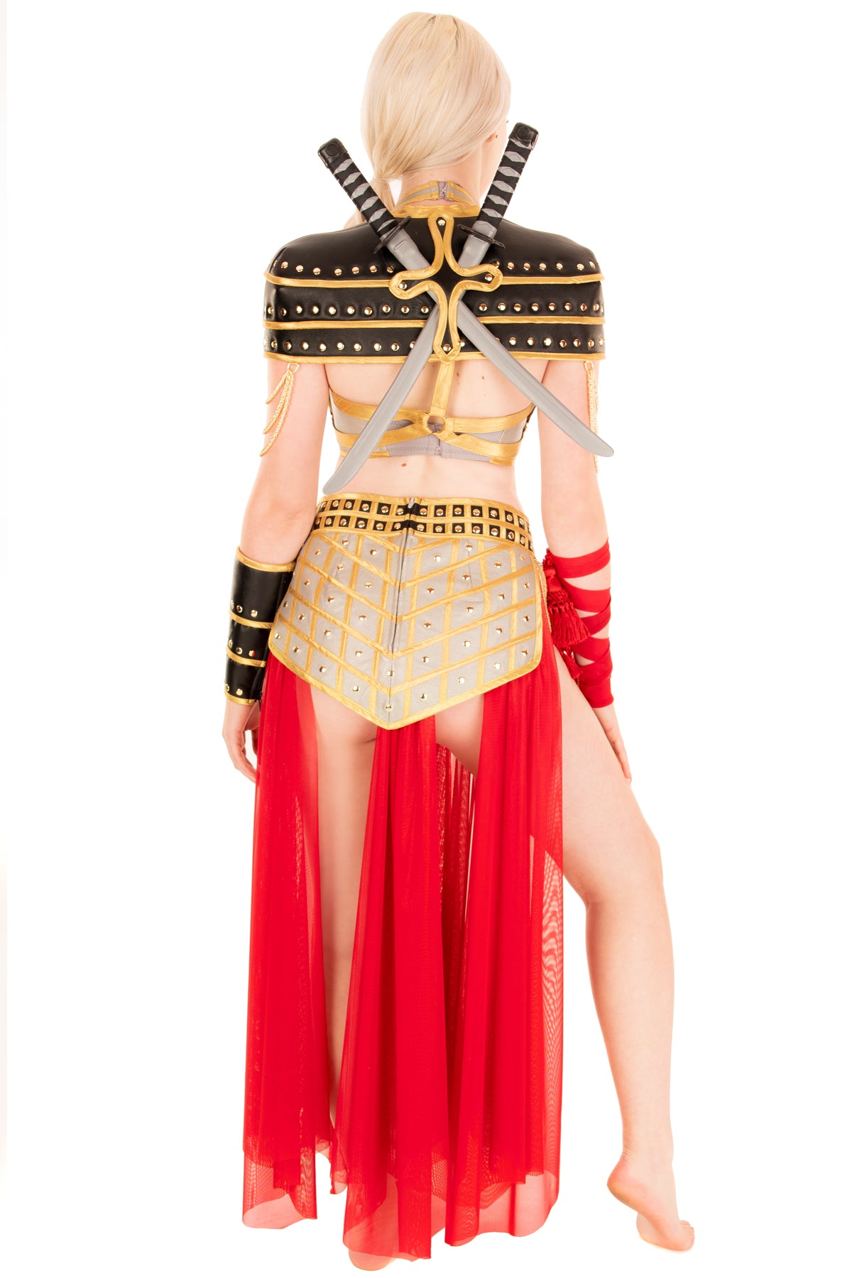 Imperial Warrior Shoulder Armor - Medieval Cosplay Costume Accessory for LARP, Renaissance Fairs & Halloween Costumes