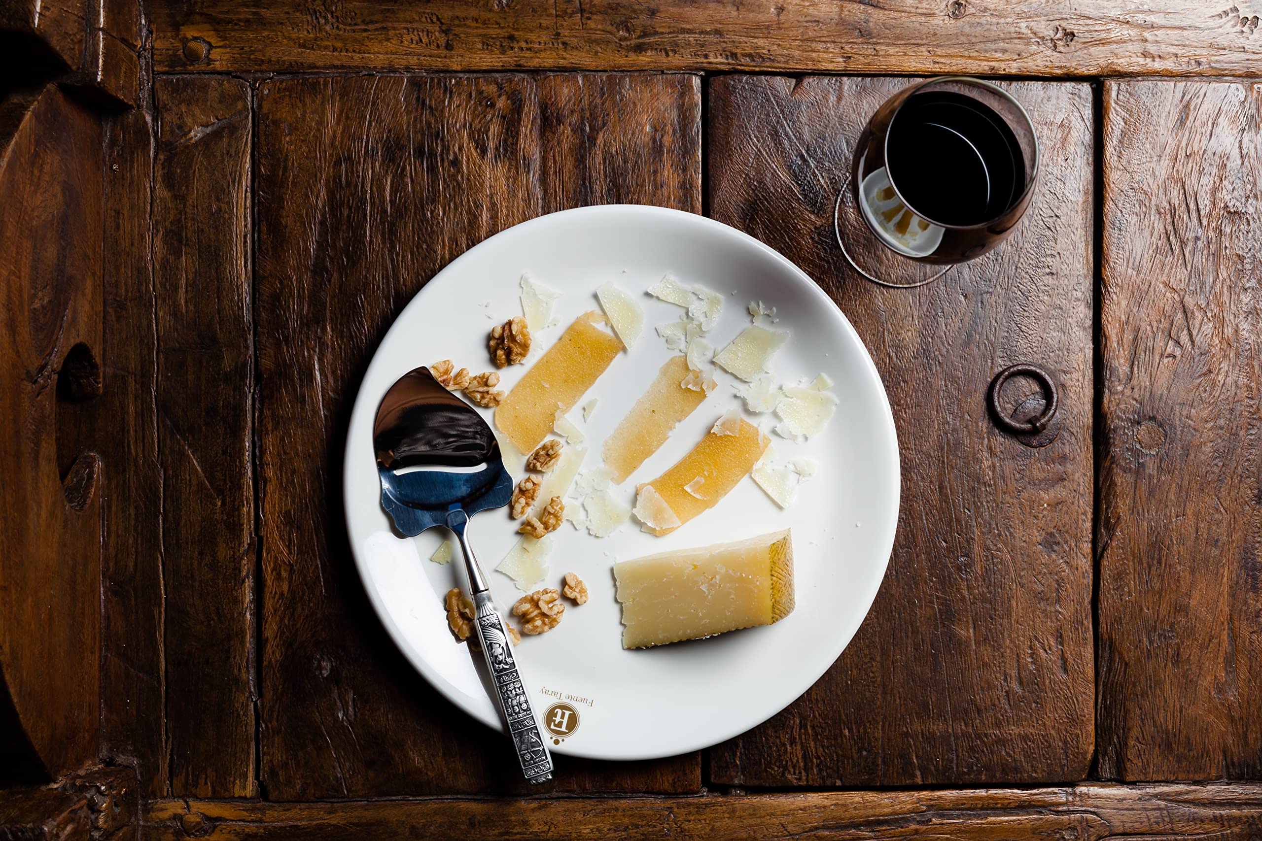 Premium Manchego Reserve Cheese - Extra Aged Spanish Sheep Milk Cheese - Whole Wheel (7 lbs) - Perfect for Charcuterie Boards, Wine Pairings & Gourmet Gifts