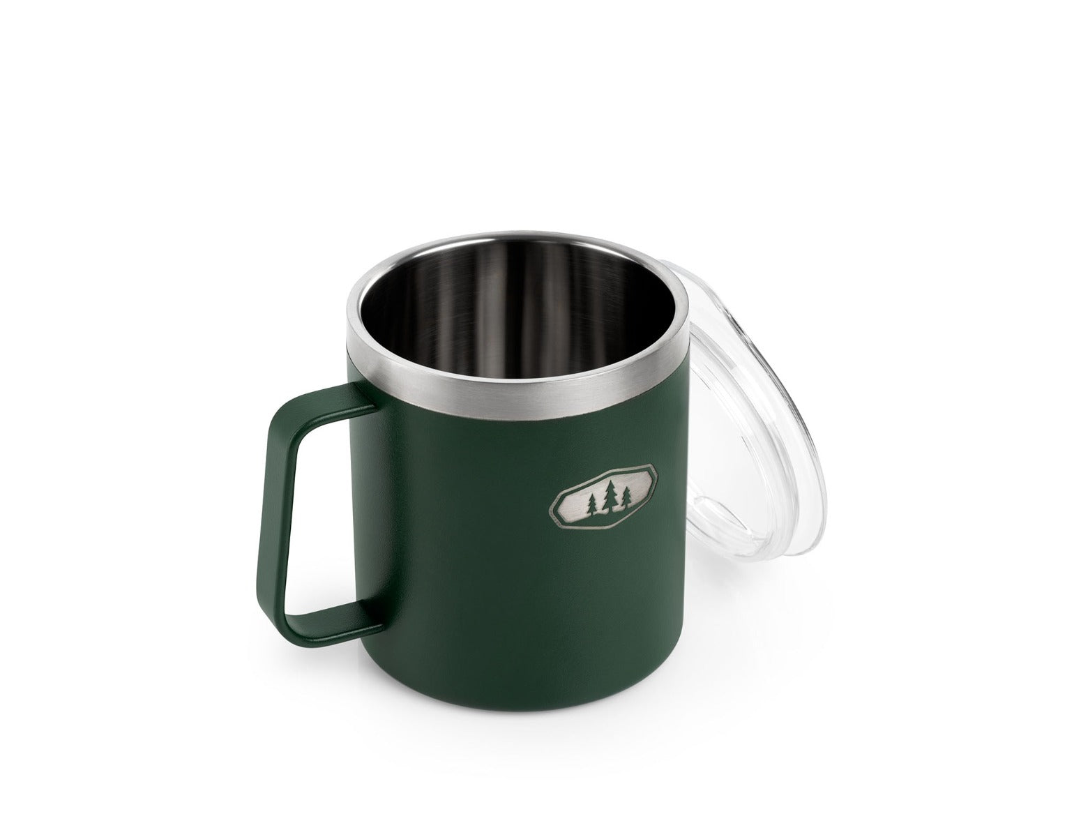 Glacier Stainless Steel 15 oz Camping Cup - Lightweight & Durable Outdoor Mug for Hiking, Backpacking, and Camping - Perfect for Coffee, Tea, and Hot Drinks