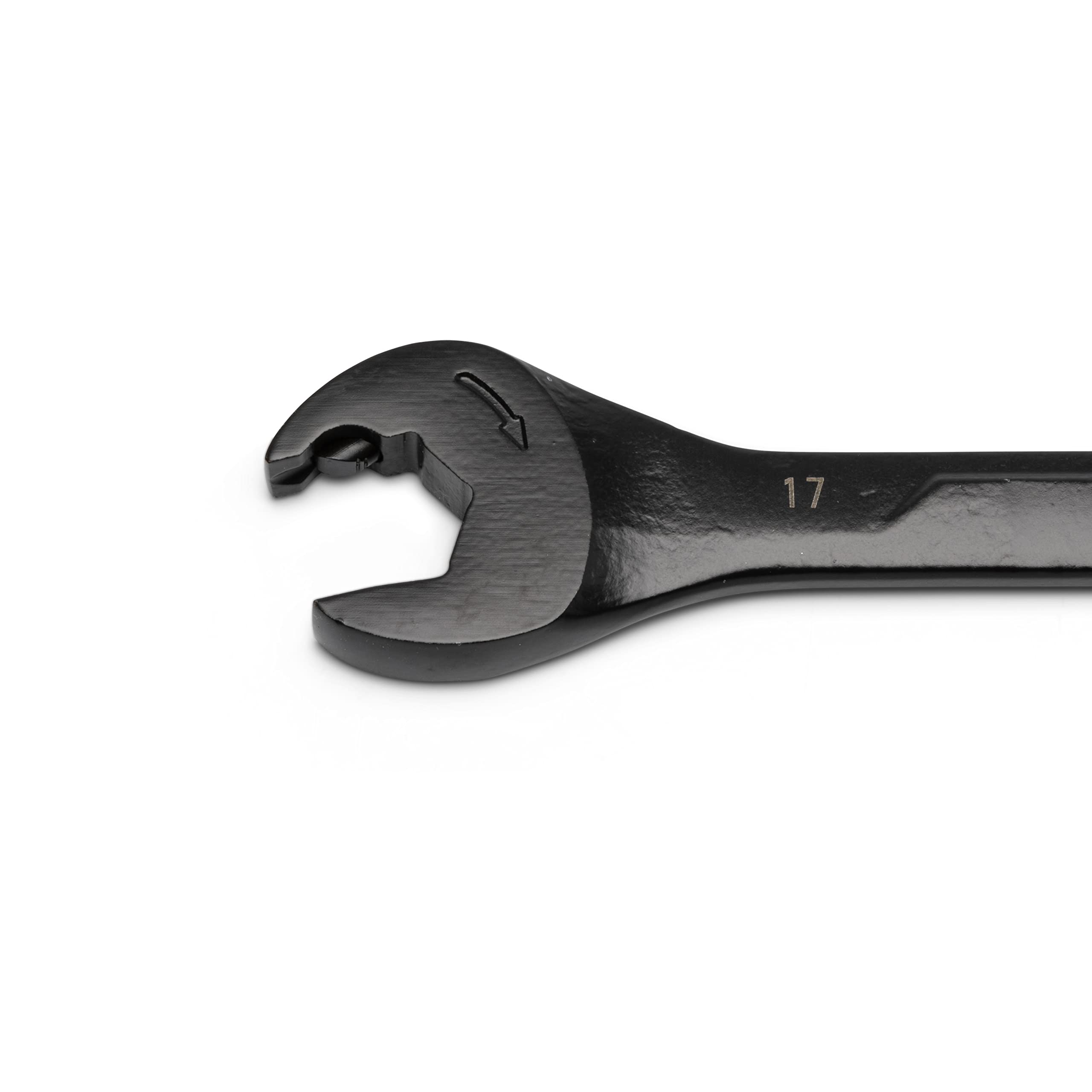 7-Piece Metric SATA ST47530 Open End Ratcheting Combination Wrench Set - Chrome Finish, Corrosion Resistant - Perfect for Automotive Repair, DIY Projects & Professional Mechanics