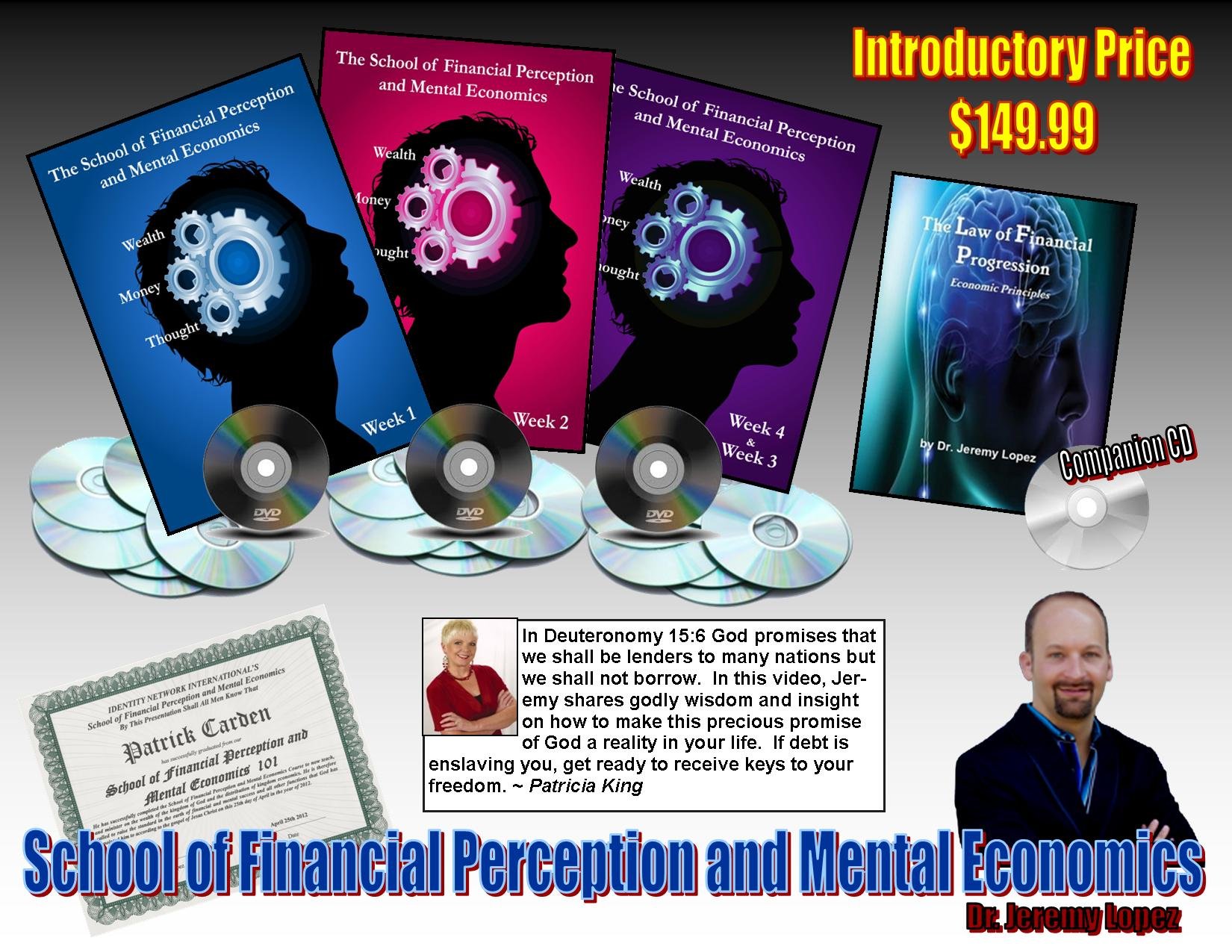 Jeremy Lopez Financial Perception & Mental Economics Course - Master Personal Finance & Investment Strategies for Wealth Building | Online Learning for Entrepreneurs & Professionals