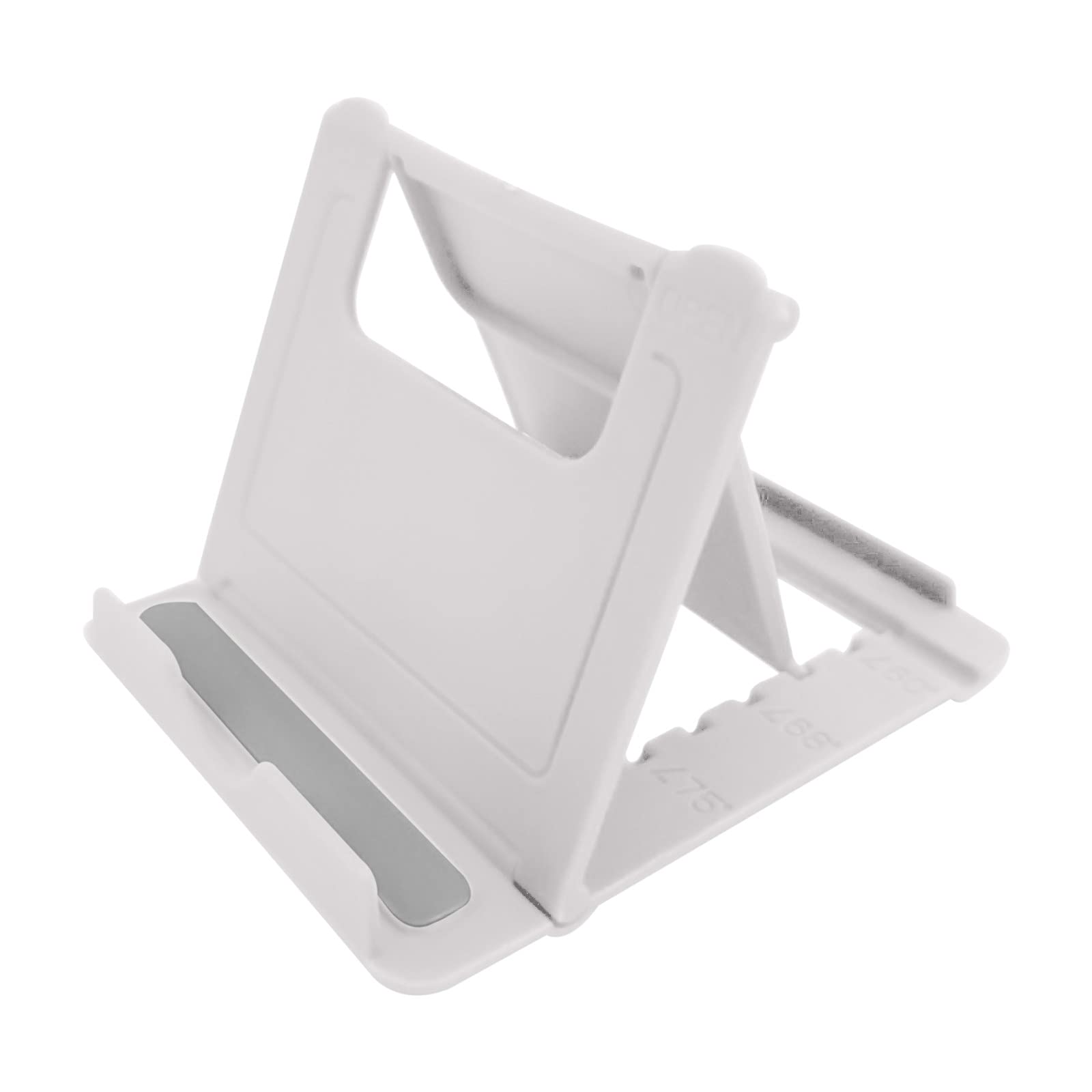 Foldable Cell Phone Stand Holder - Adjustable Desktop Phone Bracket for iPhone, Samsung & Tablets - Perfect for Office, Home & Bedroom Use