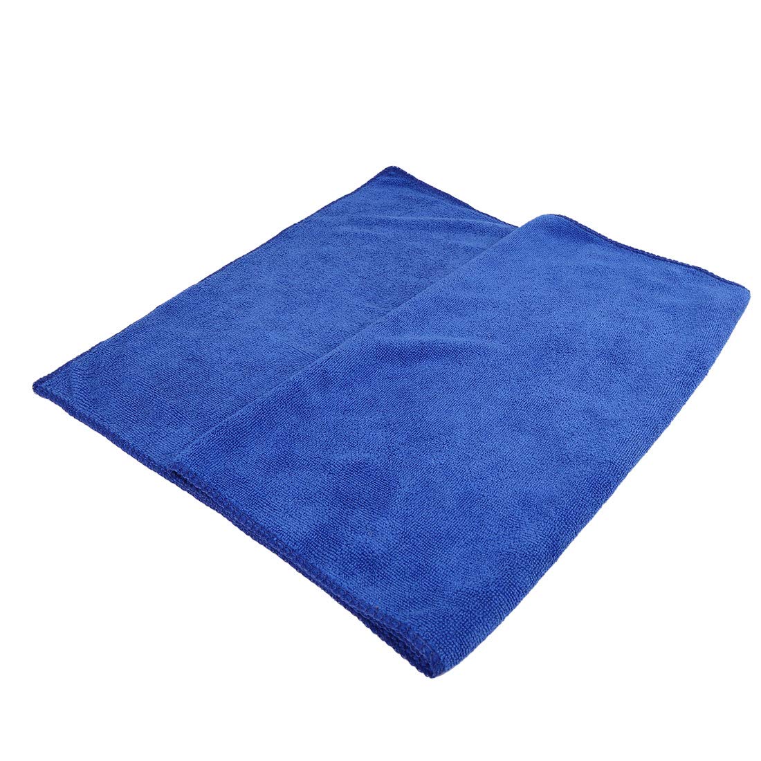 X AUTOHAUX Premium Blue 250gsm Microfiber Cleaning Cloth - Super Absorbent Car Wash Towel (33x65cm) for Car Detailing, Glass Cleaning & Household Dusting
