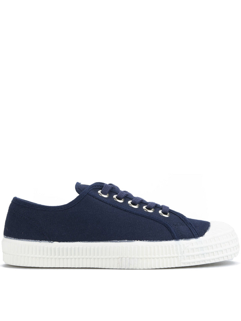 Novesta Star Master Low Top Sneakers - Navy Blue Canvas Shoes for Men & Women | Casual Streetwear, Everyday Comfort, Vintage Style