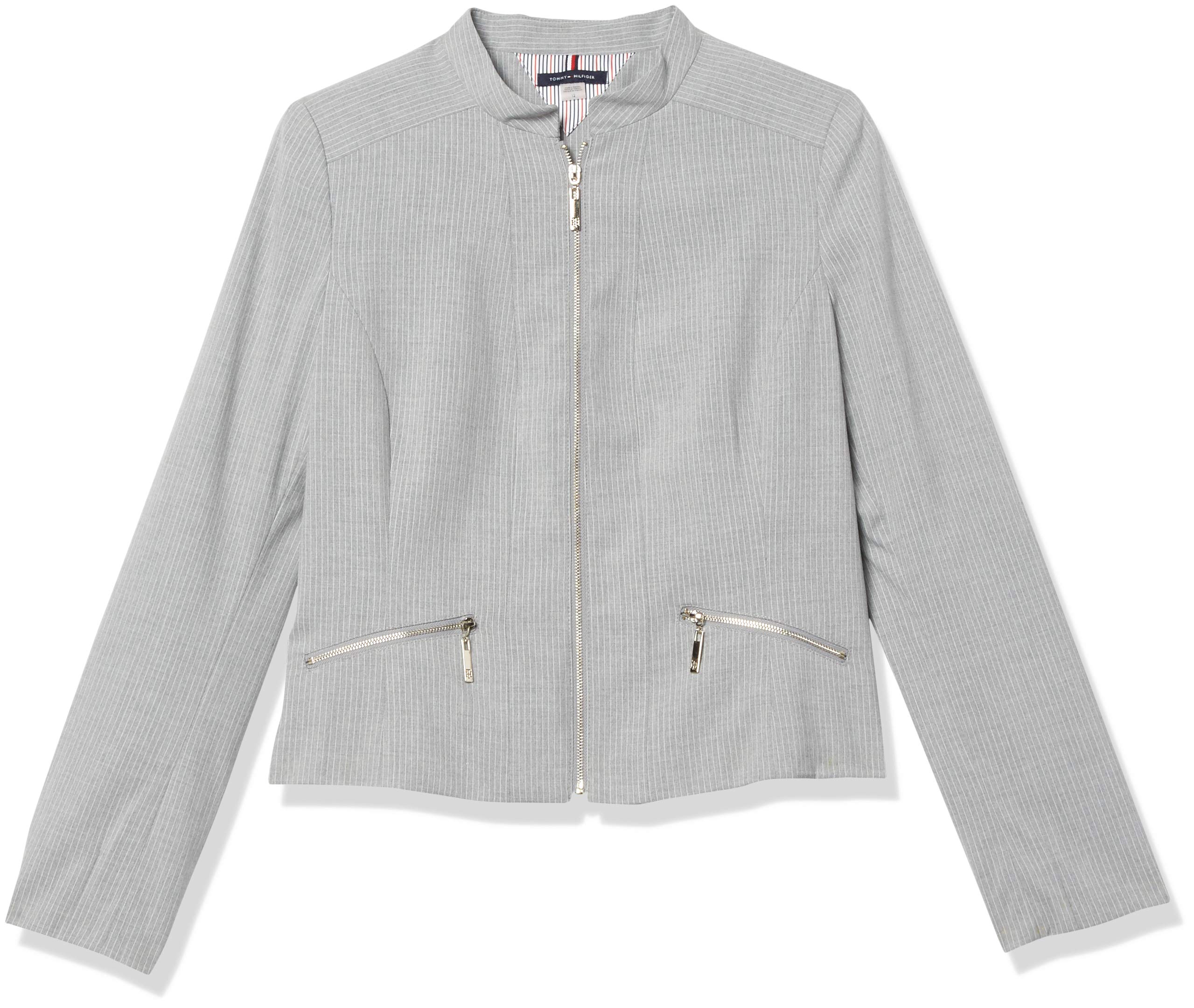 Tommy Hilfiger Women's Lightweight Zip Front Jacket - Casual Outerwear for Spring & Fall | Perfect for Work, Travel & Everyday Wear
