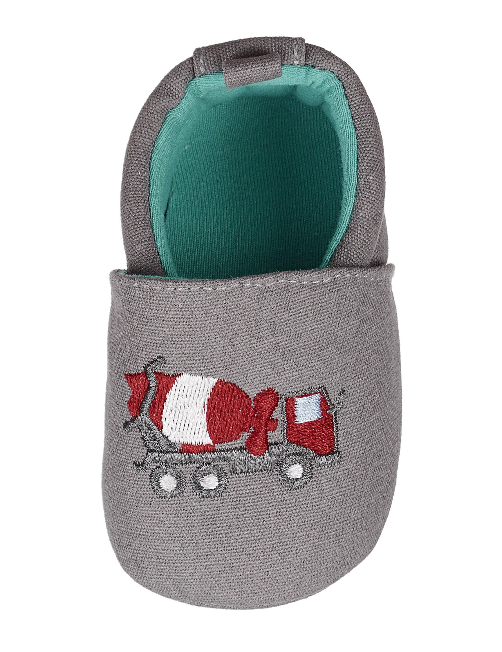 Baby Boys' Non-Slip Walking Slippers - Soft Sole First Walkers Shoes for Toddlers 12-24 Months - Perfect for Indoor Play & Early Steps Development