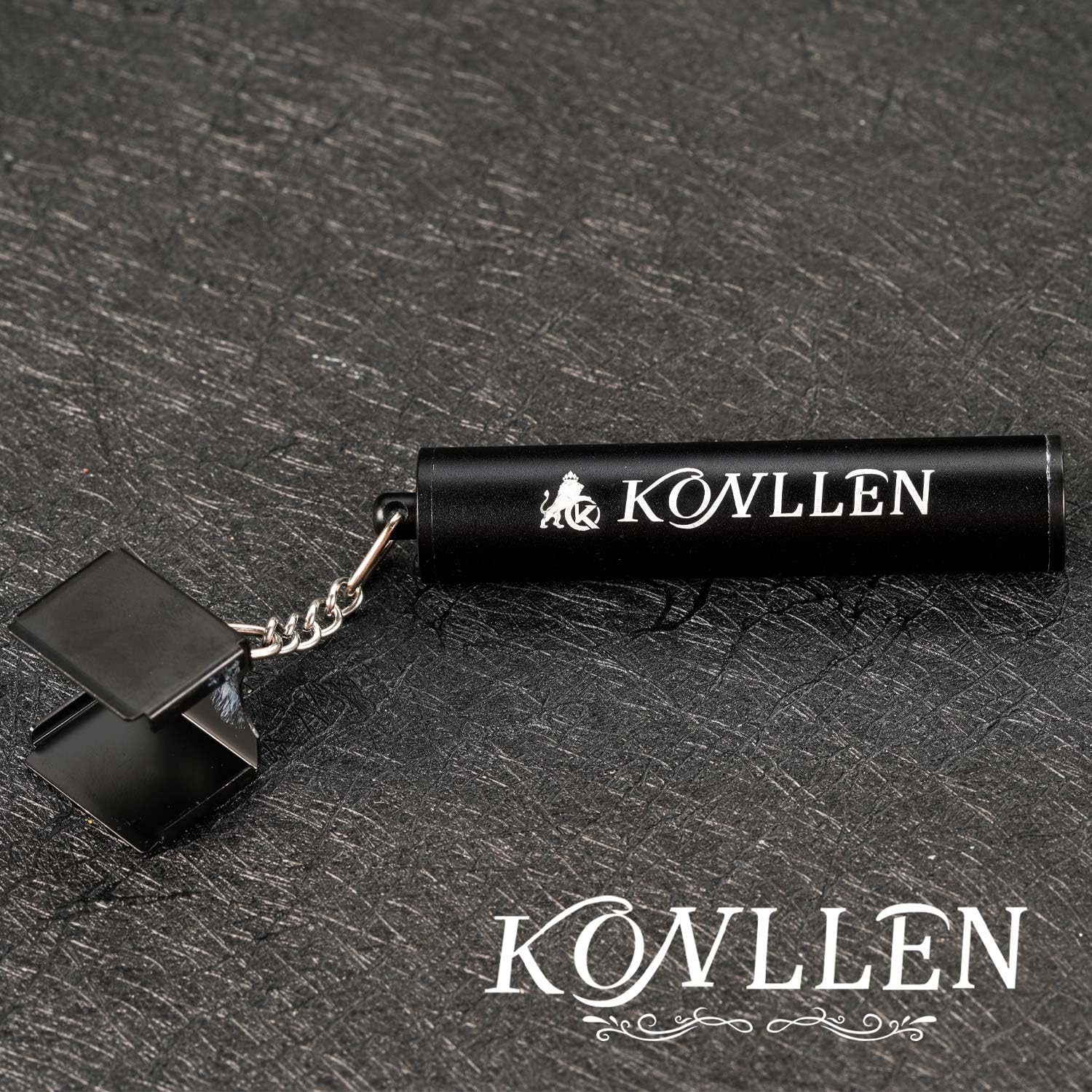 KONLLEN 4-in-1 Billiard Chalk Holder - Portable Pool & Snooker Accessory with Non-Slip Cue Tip Pricker & Tool - Perfect for Professional Players & Home Game Rooms