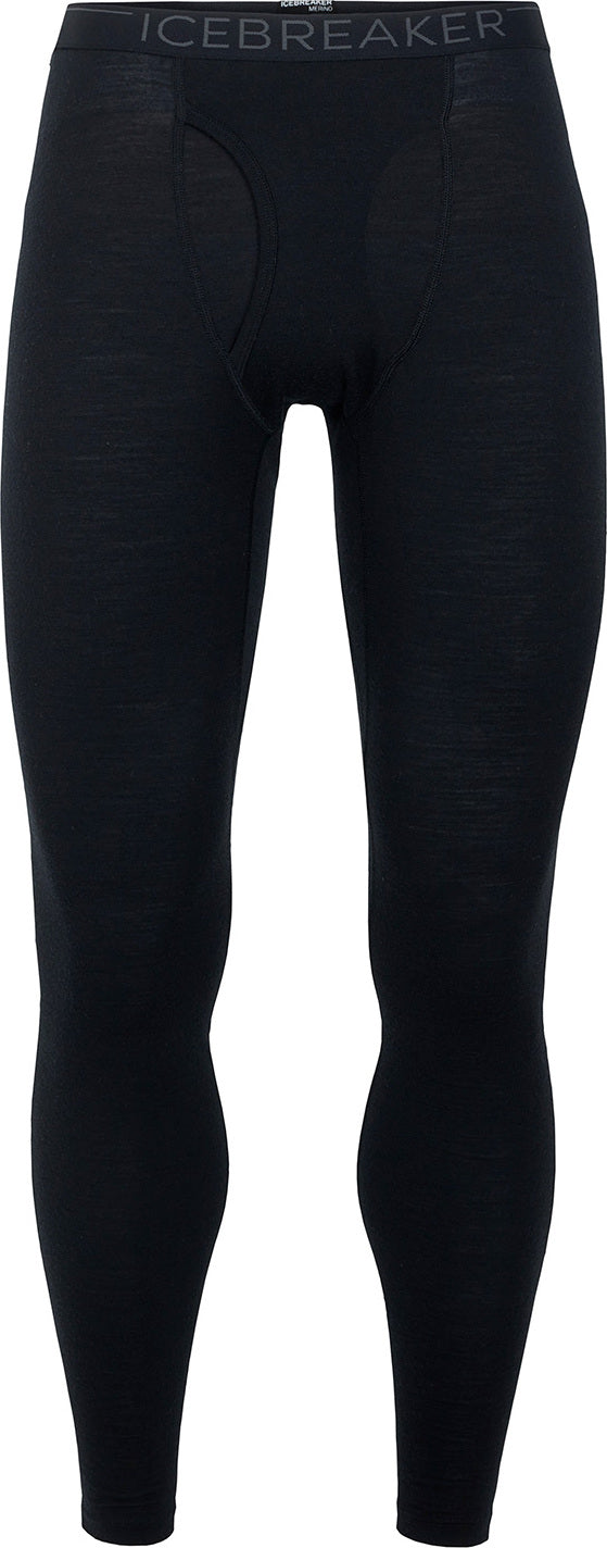 200 Oasis Men's Fly Leggings - Comfortable & Breathable Workout Pants for Running, Gym & Yoga | Premium Stretch Fabric with Convenient Fly Opening