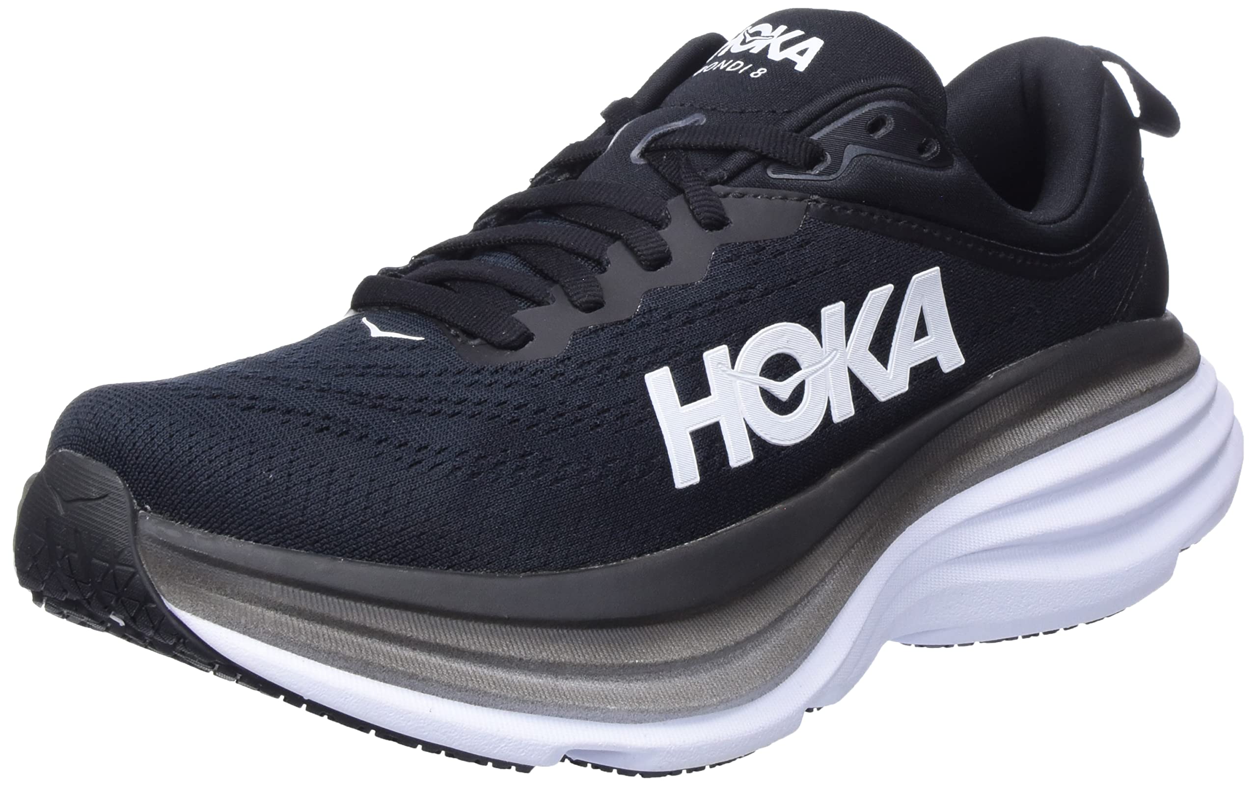 Hoka One One Bondi 8 Women's Running Shoes - Cushioned Road Shoes for Long Distance, Jogging & Walking - Lightweight Comfort for Daily Training & Marathon