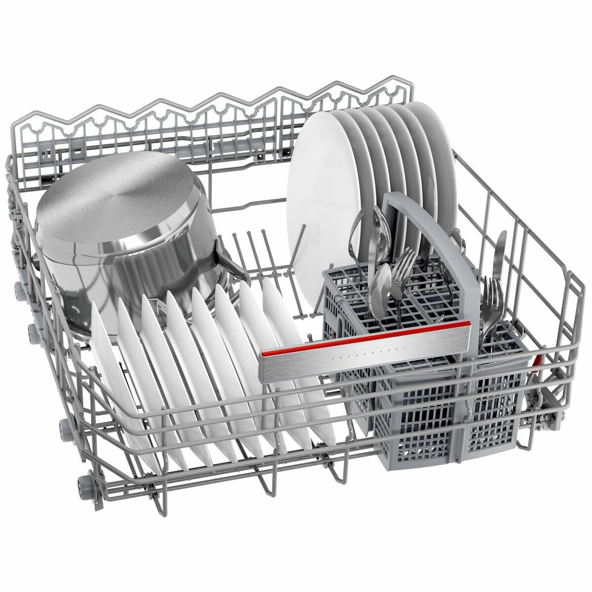 Bosch Series 8 60cm Freestanding Dishwasher SMS8EDI01A - Energy Efficient Stainless Steel Appliance for Modern Kitchens | Perfect for Large Families & Dinner Parties