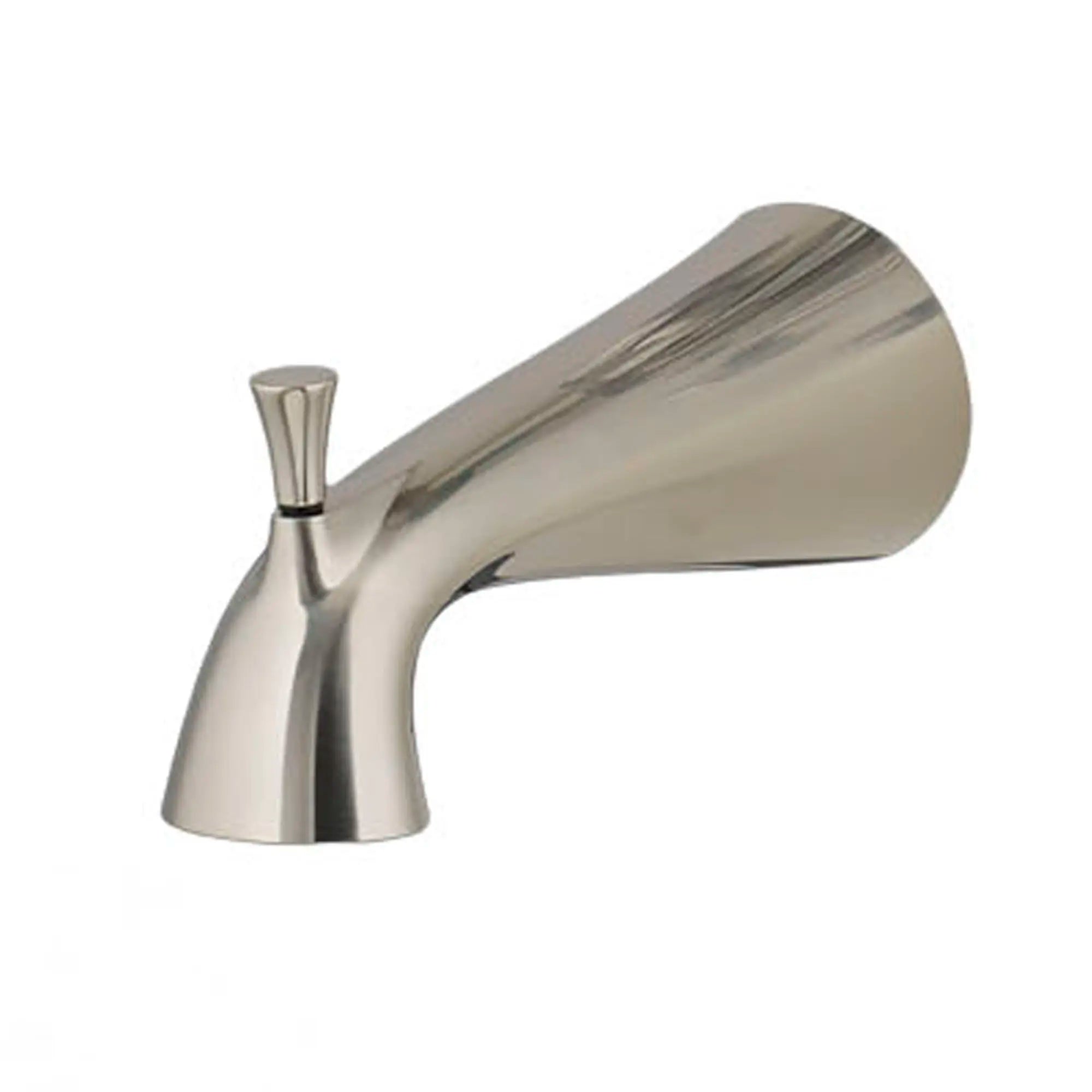 Fluent® 6.5 Inch Slip-On Diverter Tub Spout - Brass Bathroom Faucet for Shower and Bathtub, Easy Installation for Home Renovation