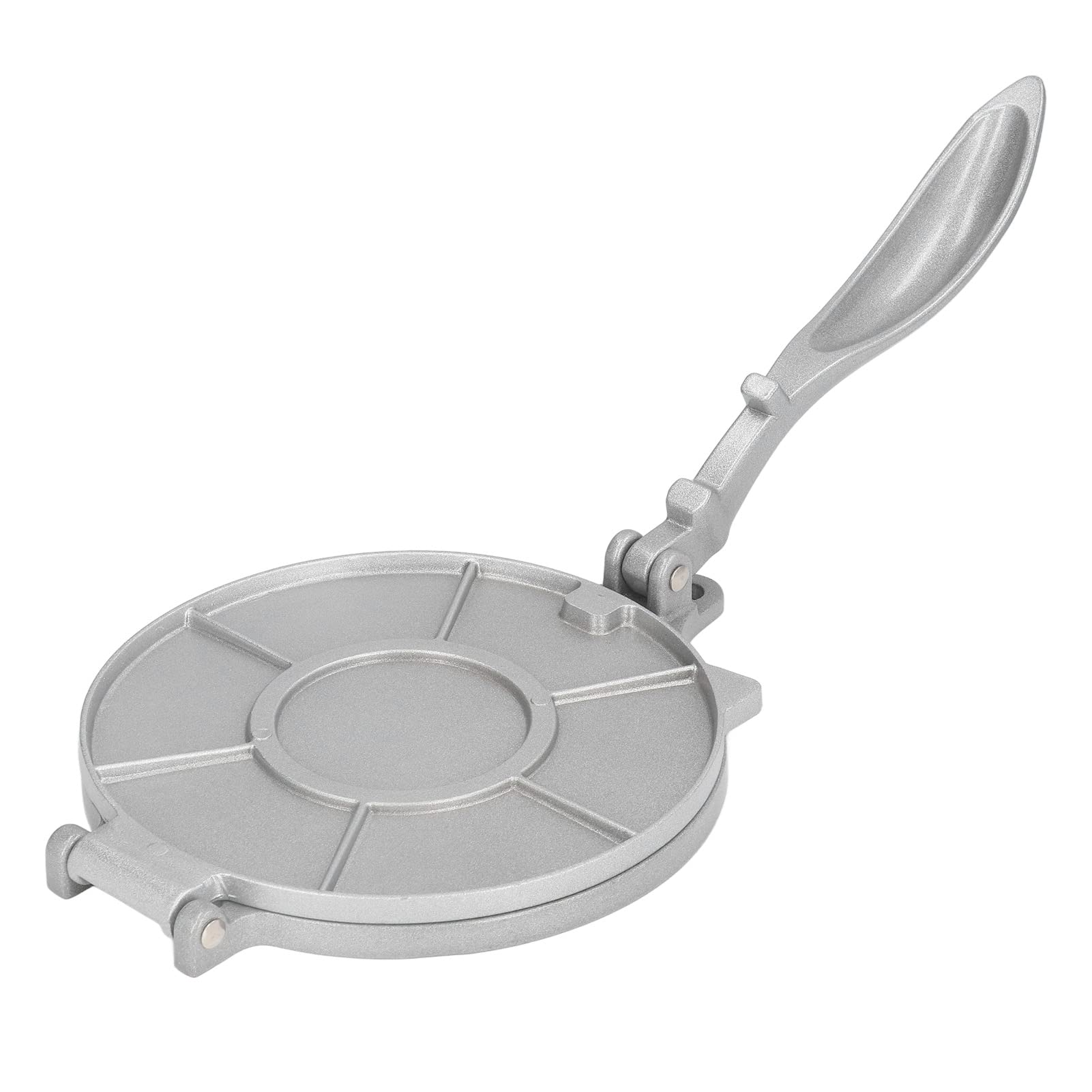 **7.7 Inch Heavy Duty Aluminum Alloy Tortilla Press - Durable Quesadilla Maker, Flour Tortilla Maker & Roti Press for Homemade Tacos, Wraps & Mexican Cuisine**