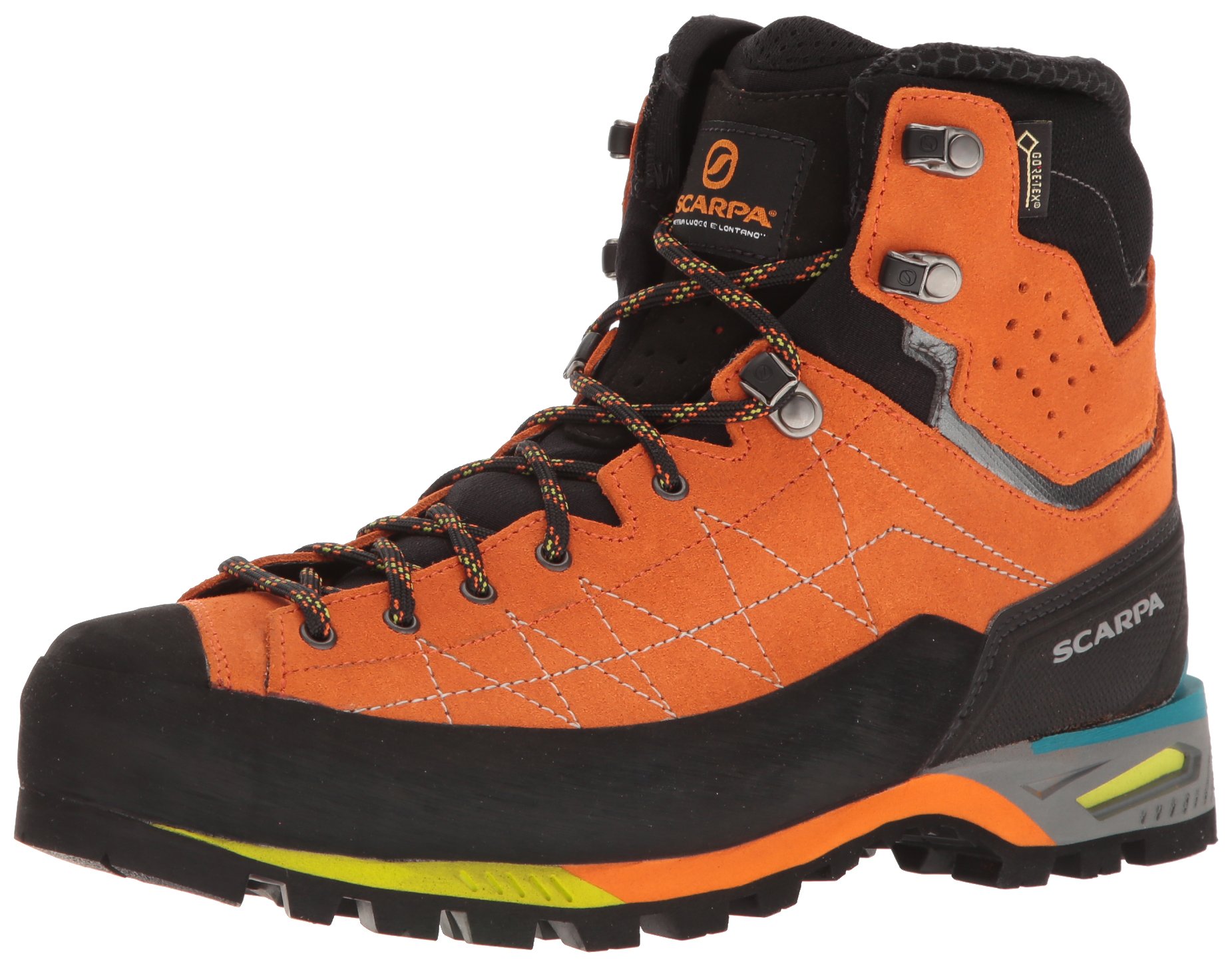 SCARPA Men's Zodiac Tech GTX Waterproof Hiking Boots - Gore-Tex Mountaineering Shoes for Outdoor Trekking & Backpacking Adventures