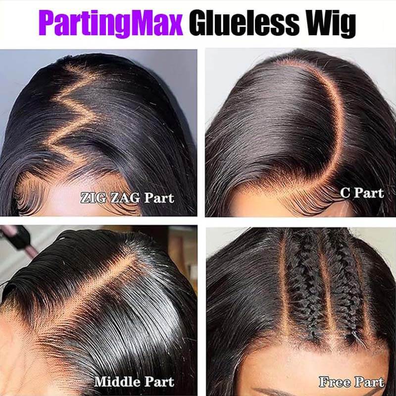 Eullair 9x6 Lace Front Wigs Human Hair - Glueless Pre Plucked Water Wave Wigs with Bye Bye Knots & Pre Cut Lace - Natural Looking Wigs for Black Women - Perfect for Daily Wear, Parties & Special Occasions