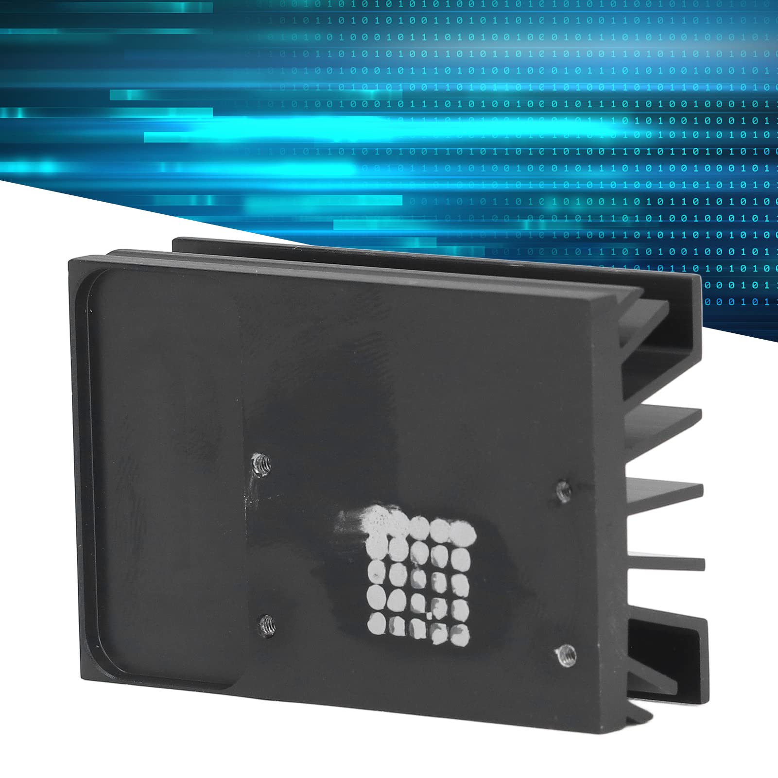 Jetson Nano Aluminum Heatsink - High-Performance Cooling Radiator with Thermal Conductive Silicone & Bracket Clip for NVIDIA Jetson Nano Module | Perfect for AI, Robotics, and Edge Computing Projects