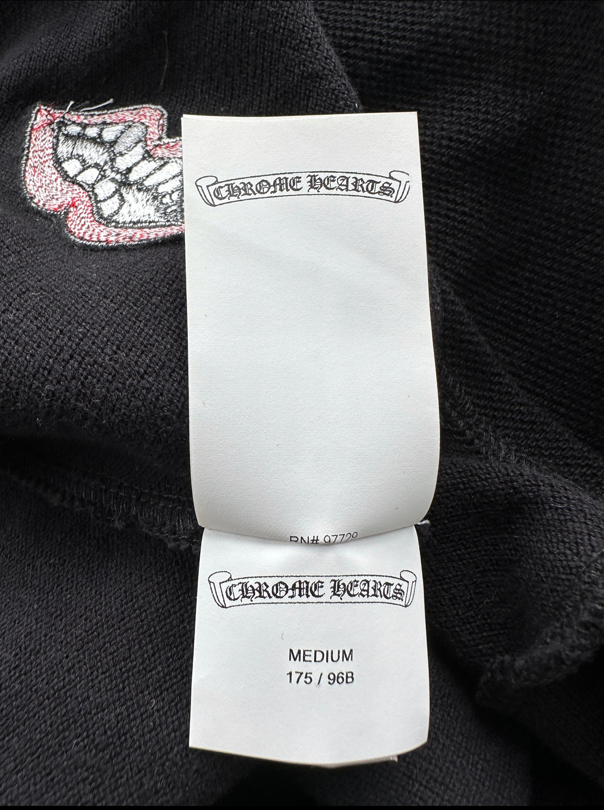 Chrome Hearts Matty Black Chomper Polo T-Shirt for Men | Premium Cotton Streetwear Fashion | Perfect for Casual Outings & Nightlife
