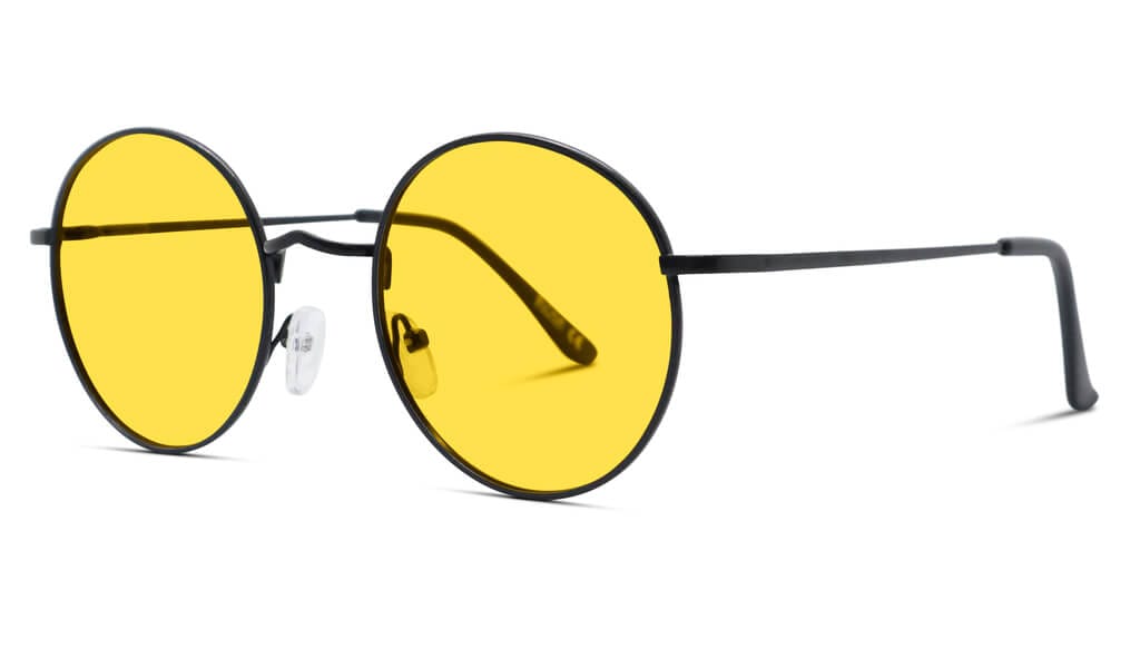 DayMax Elton Glasses - Stylish Black Eyewear for Men & Women | UV Protection, Lightweight & Comfortable | Perfect for Driving, Reading & Outdoor Activities