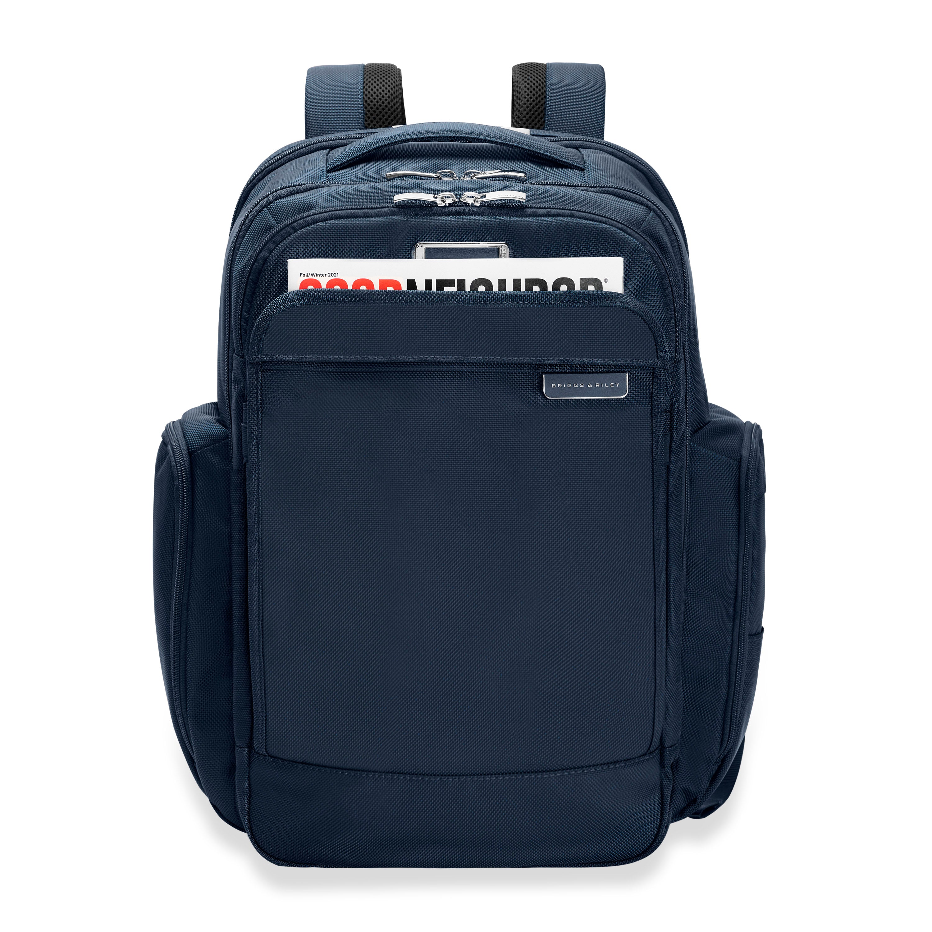 Briggs & Riley Baseline Traveler Backpack - Durable Laptop Backpack for Business & Travel - Perfect for Commuting, Work & Airplane Carry-On