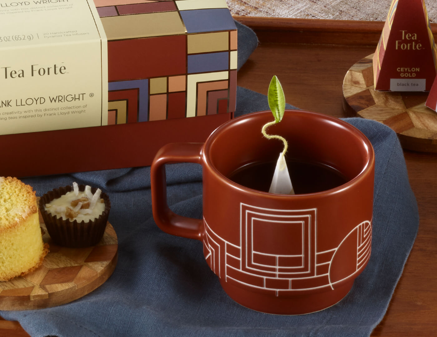 Frank Lloyd Wright Inspired Gift Set - Unique Architectural Design Collection for Home Decor & Office - Perfect for Art Lovers, Design Enthusiasts & Holiday Gifts