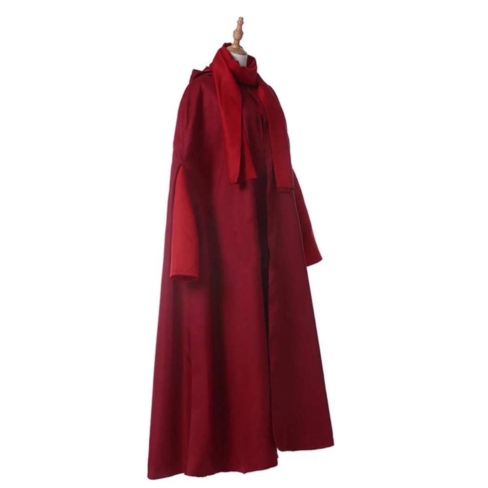 The Handmaid's Tale Offred Red Dress Costume - Women's TV Show Character Halloween Cosplay Outfit for Parties, Book Events & Feminist Protests