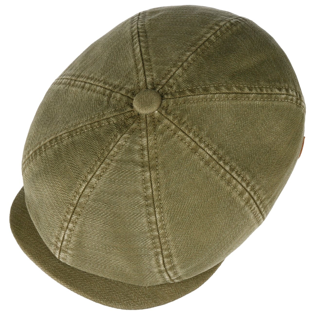 Stetson Hatteras Cotton x The Feebles Flat Cap - Classic Men's Summer Hat for Outdoor Activities, Golf, and Casual Wear