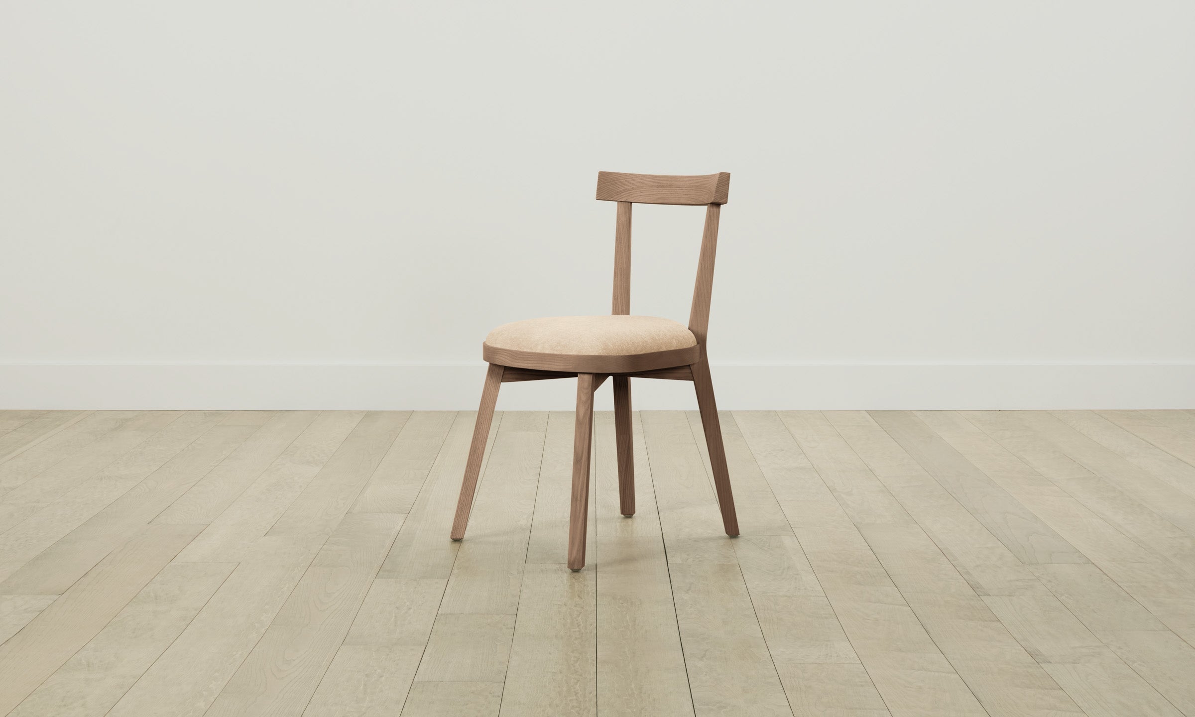 Allen Dining Chair - Performance Velvet Upholstered Accent Chair with Solid Wood Legs | Comfortable Modern Seating for Dining Room, Kitchen, or Home Office
