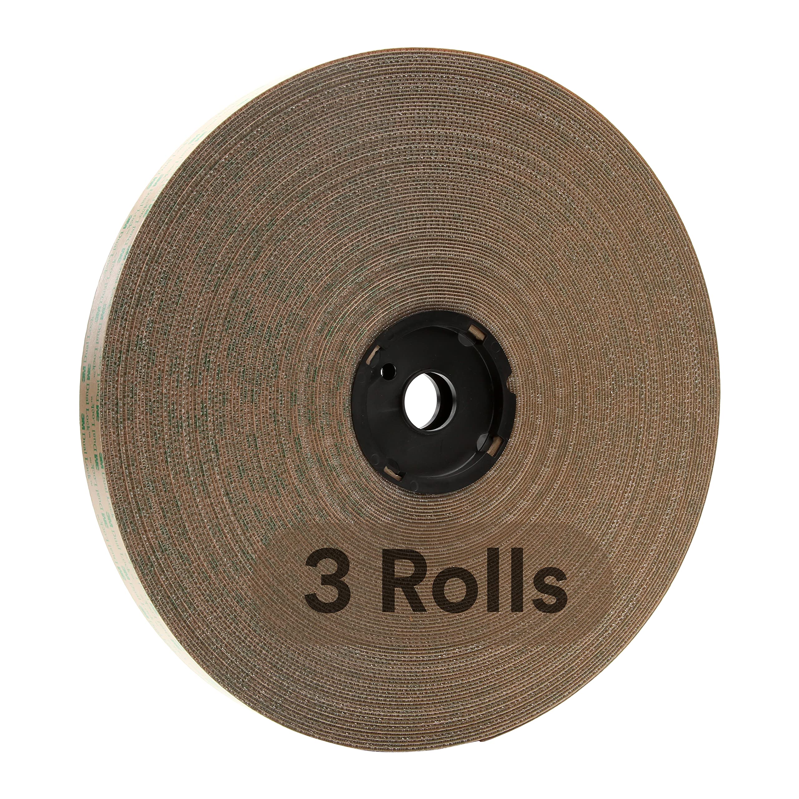 3M Dual Lock Low Profile Reclosable Fastener SJ4570 - Clear 5/8 inch x 50 Yard Heavy Duty Interlocking Fastener | Secure Alternative to Screws & Bolts | Smooth Aesthetic Design for Indoor Use (3 Rolls) | Perfect for Mounting Signs, Displays & Home Organization