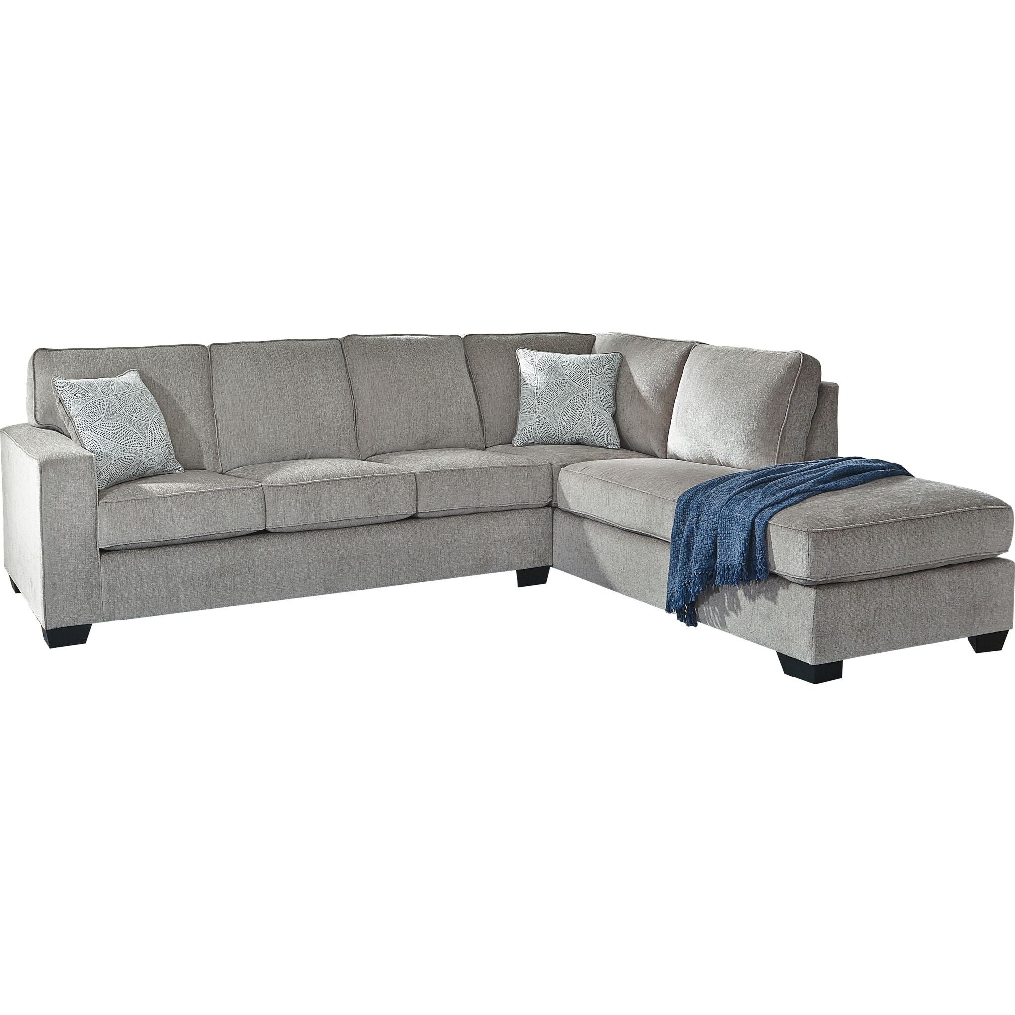 Altari 2-Piece Sectional Sofa with Chaise Lounge - Modern L-Shaped Living Room Furniture for Small Spaces & Apartments
