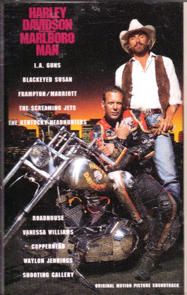 Harley Davidson & The Marlboro Man - Classic Action Movie DVD - 90s Adventure Film for Motorcycle Lovers & Western Fans - Perfect for Movie Nights & Collector's Shelves
