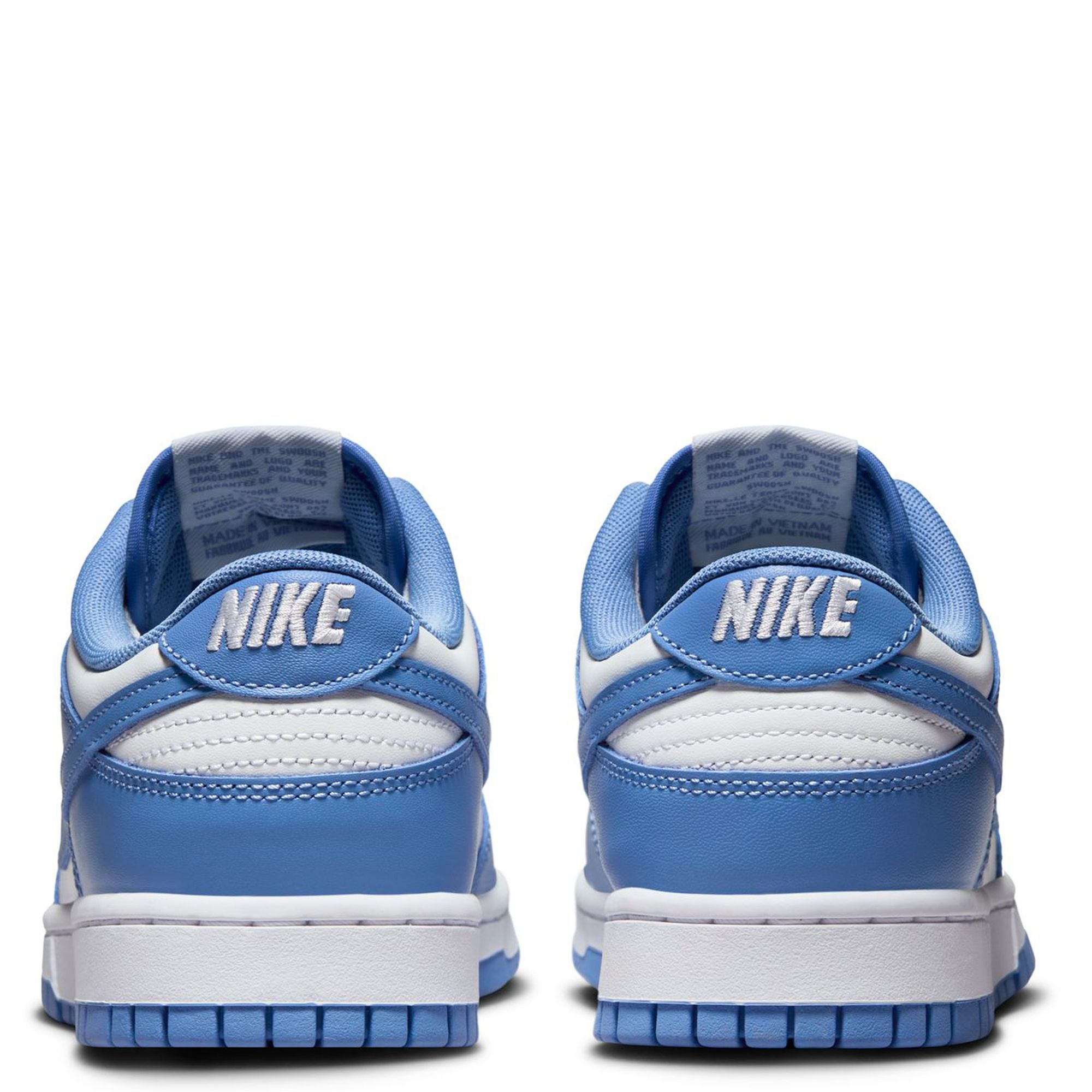 Nike Men's Dunk Low Retro Sneakers - Polar Blue & White - Casual & Streetwear Style for Everyday Wear