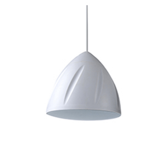 MG PS 65W 6.5 Inch White Pendant Speaker - Perfect for Home Theater, Restaurants, and Outdoor Patio Sound Systems